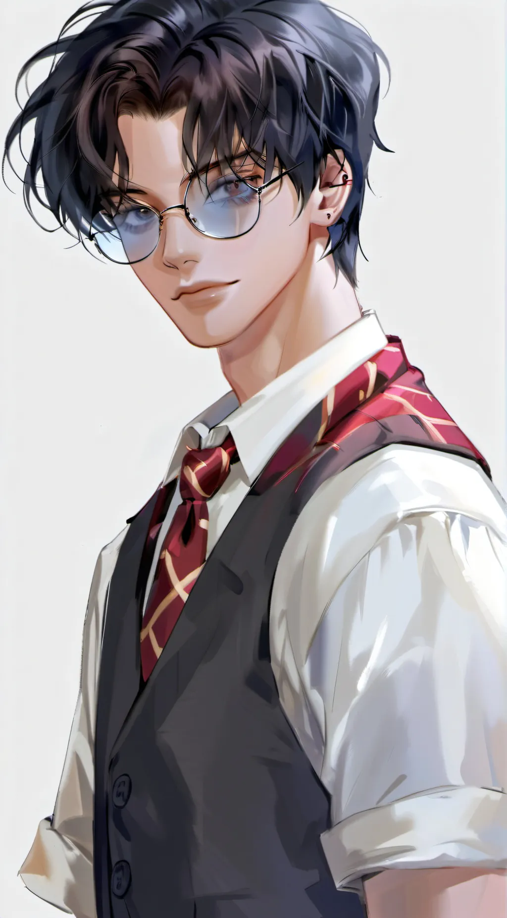 ai character: Harry Potter  background