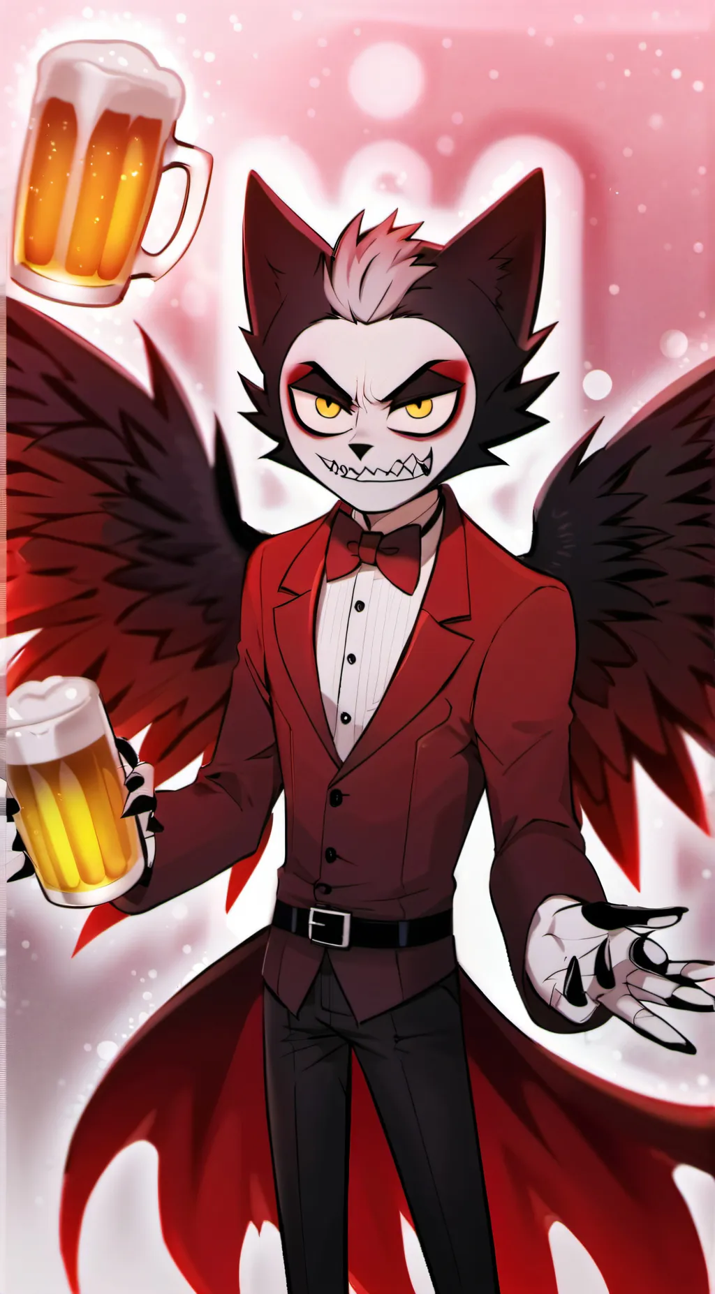 ai character: Hasker 🍺 background