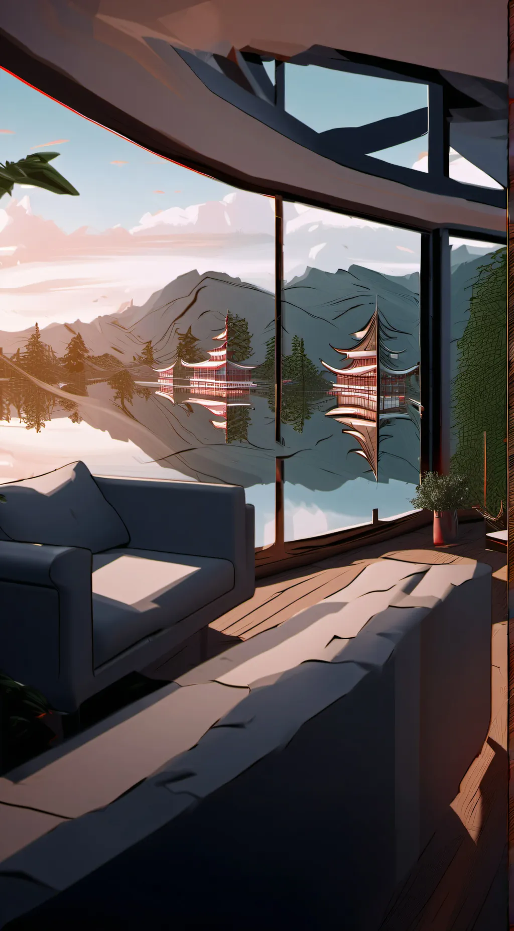 ai character: f and n background