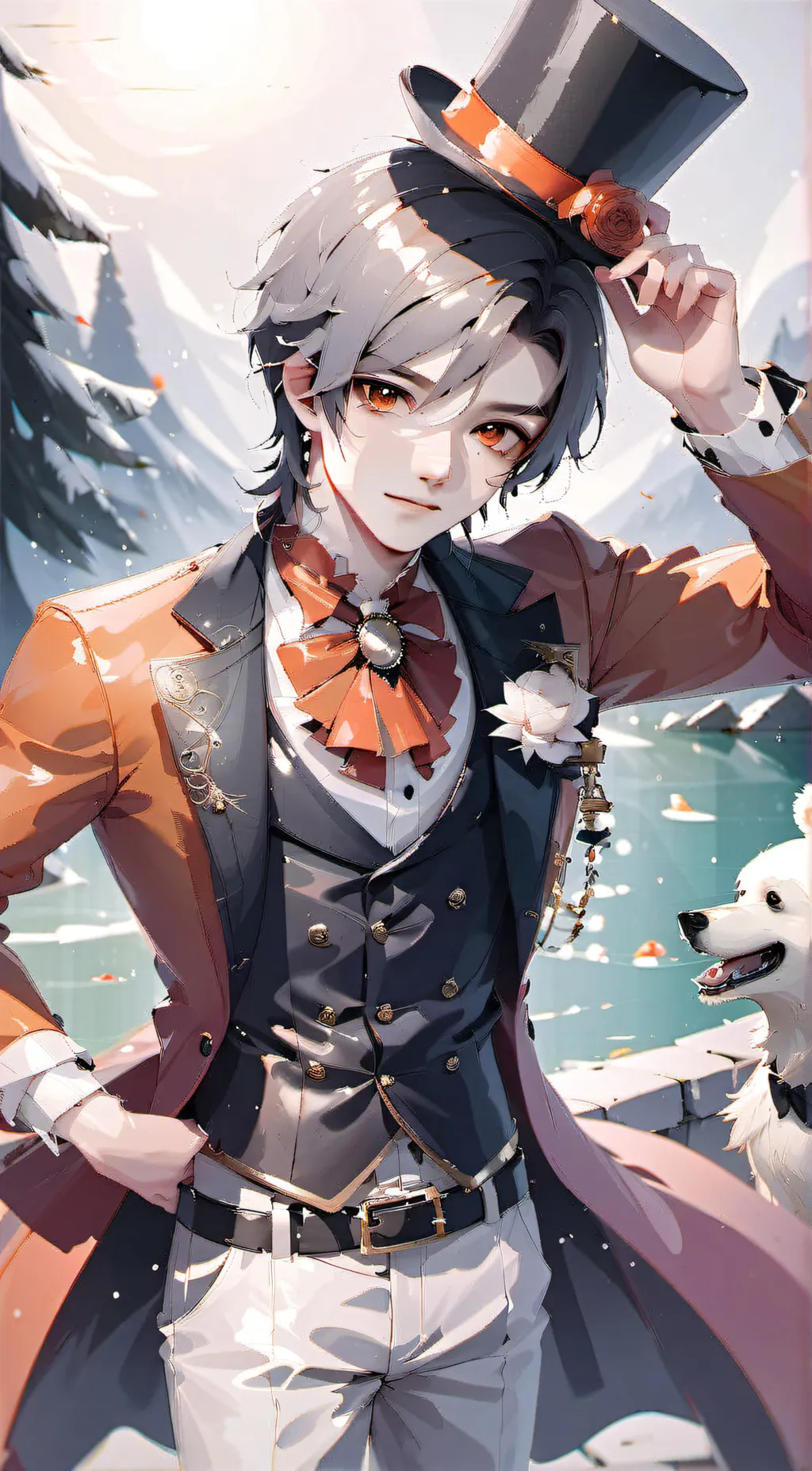 ai character: GlamRock Freddy background