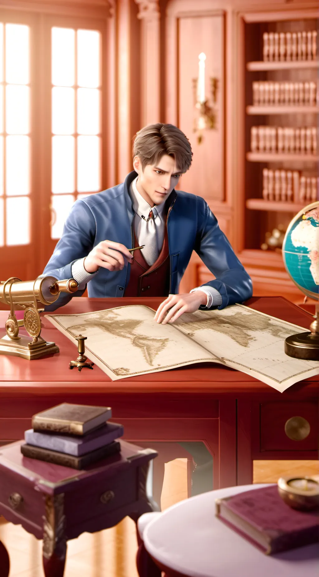 ai character: random stranger background