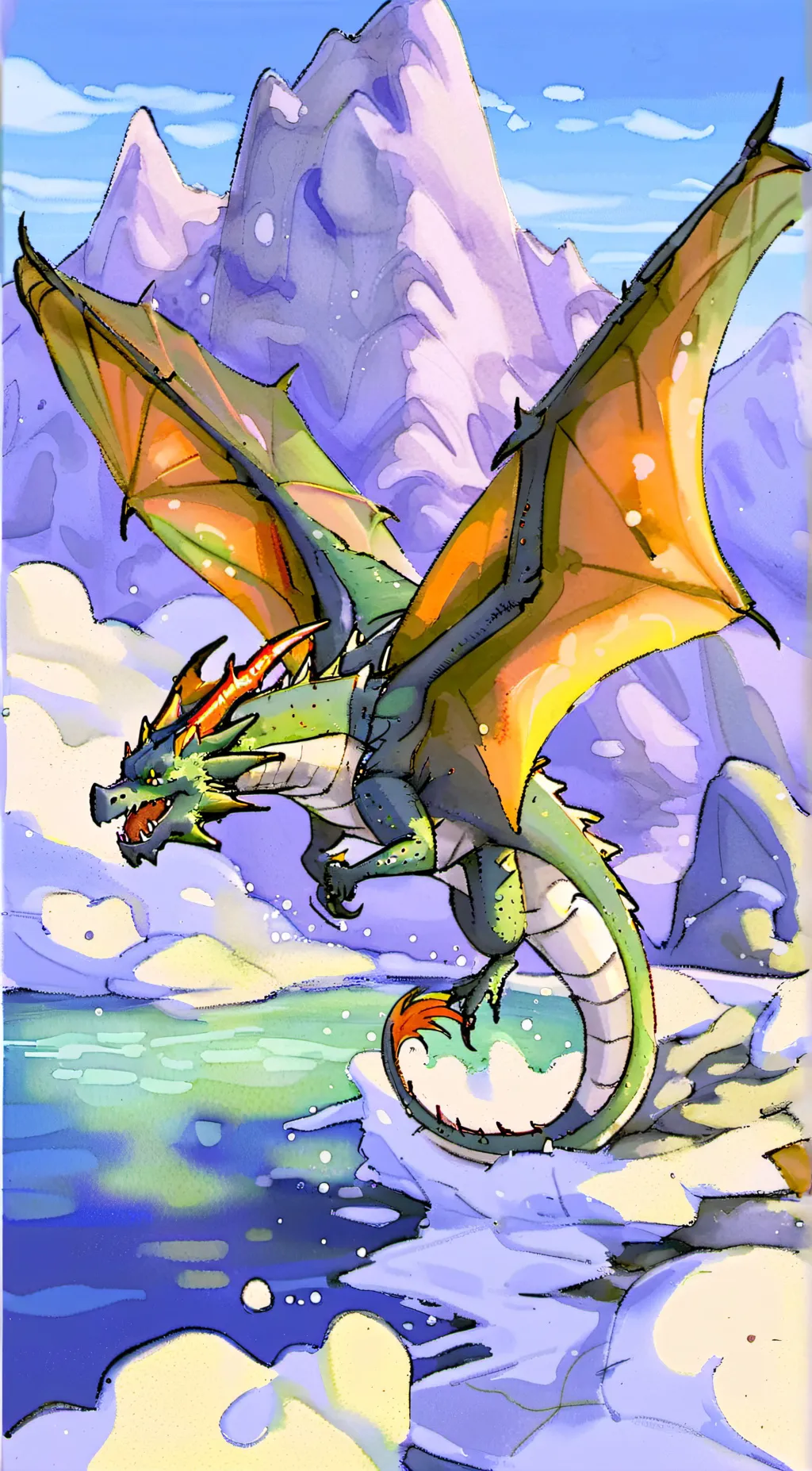 ai character: Dragon's Lair background