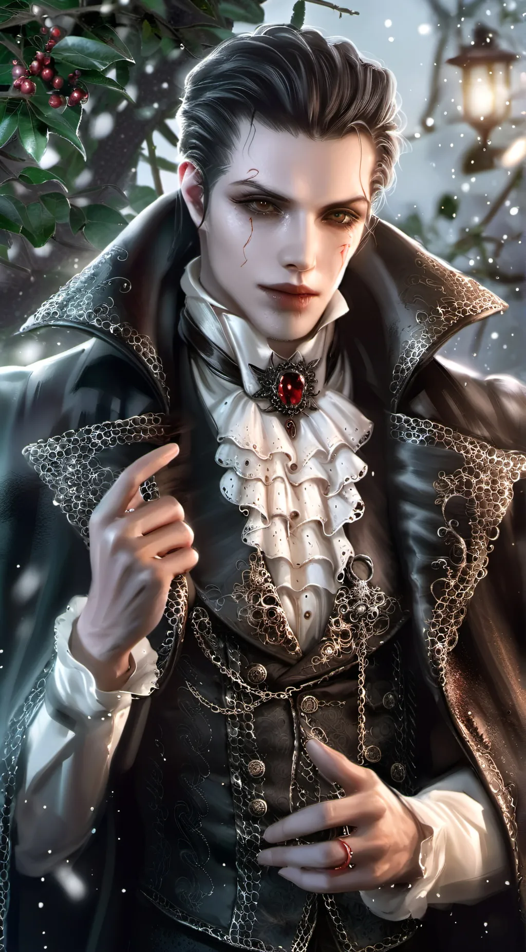 ai character: Damon background