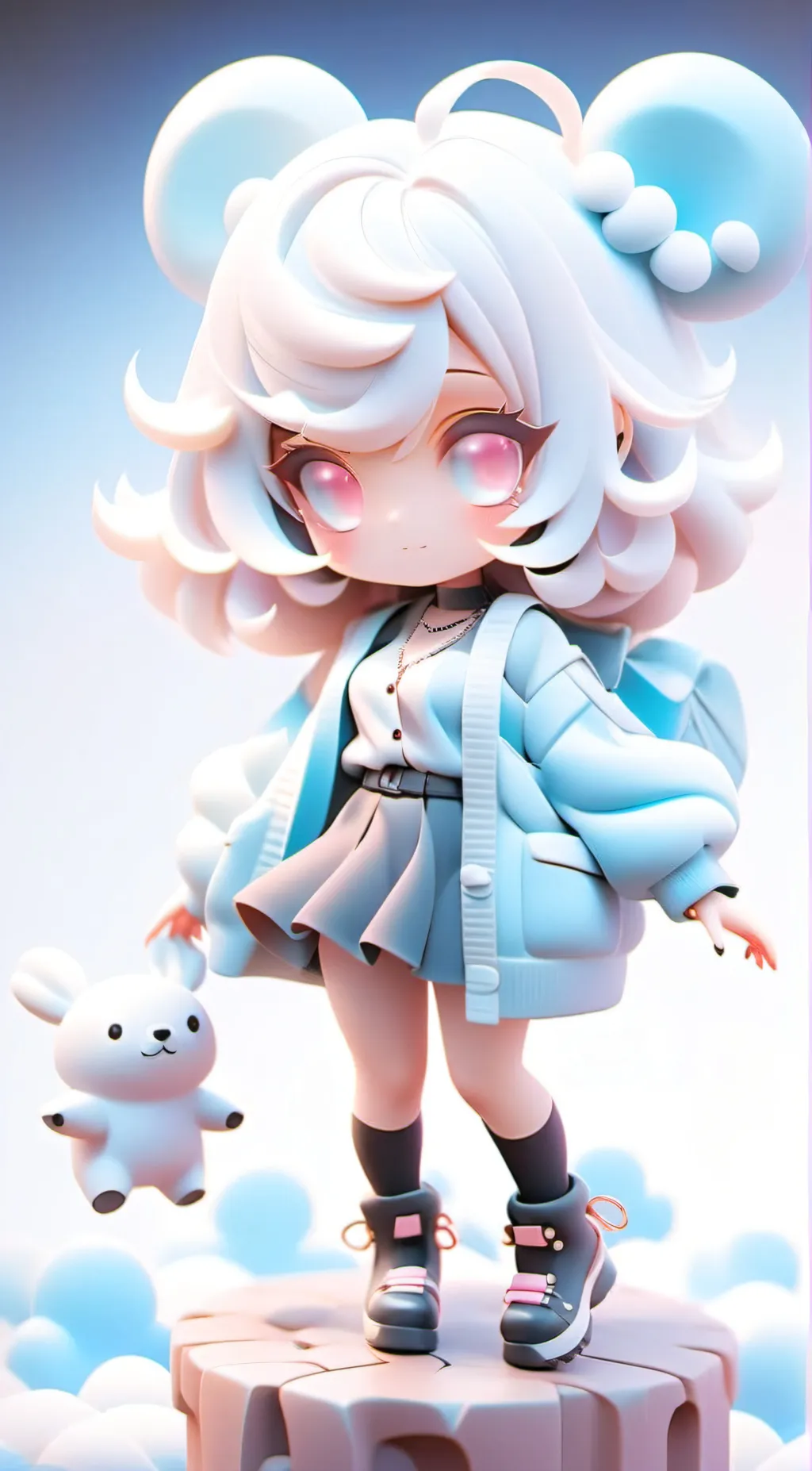 ai character: Aria background