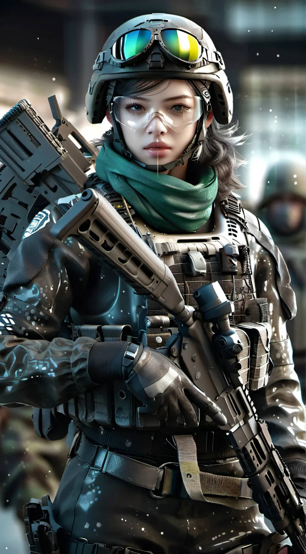 ai character: Jade background