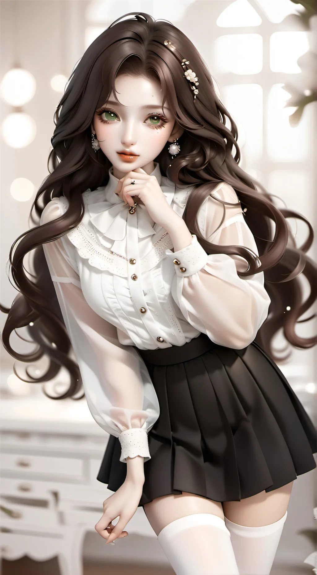 ai character: Kourtney background