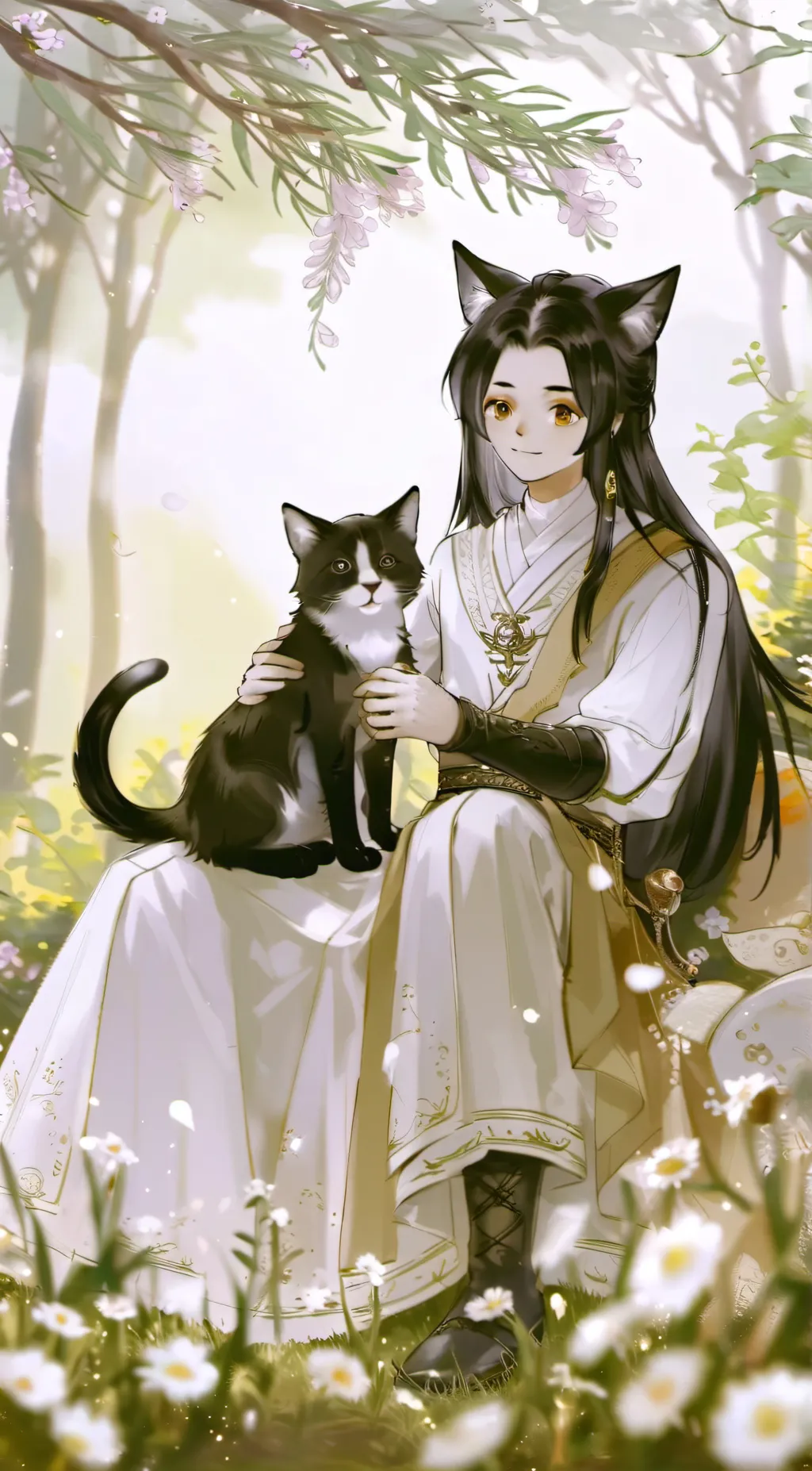 ai character: ~•{noah}•~ background