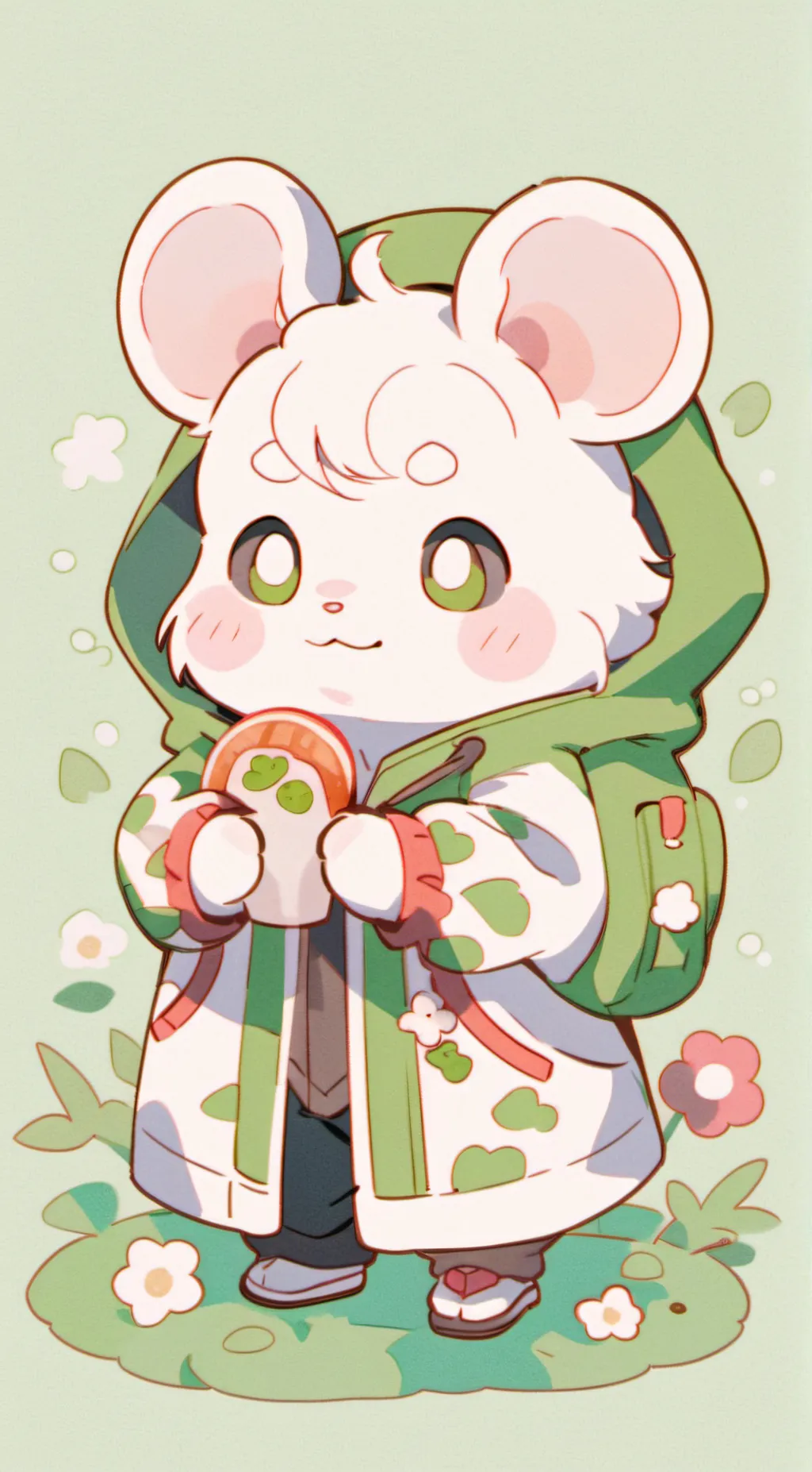 ai character: hammy background