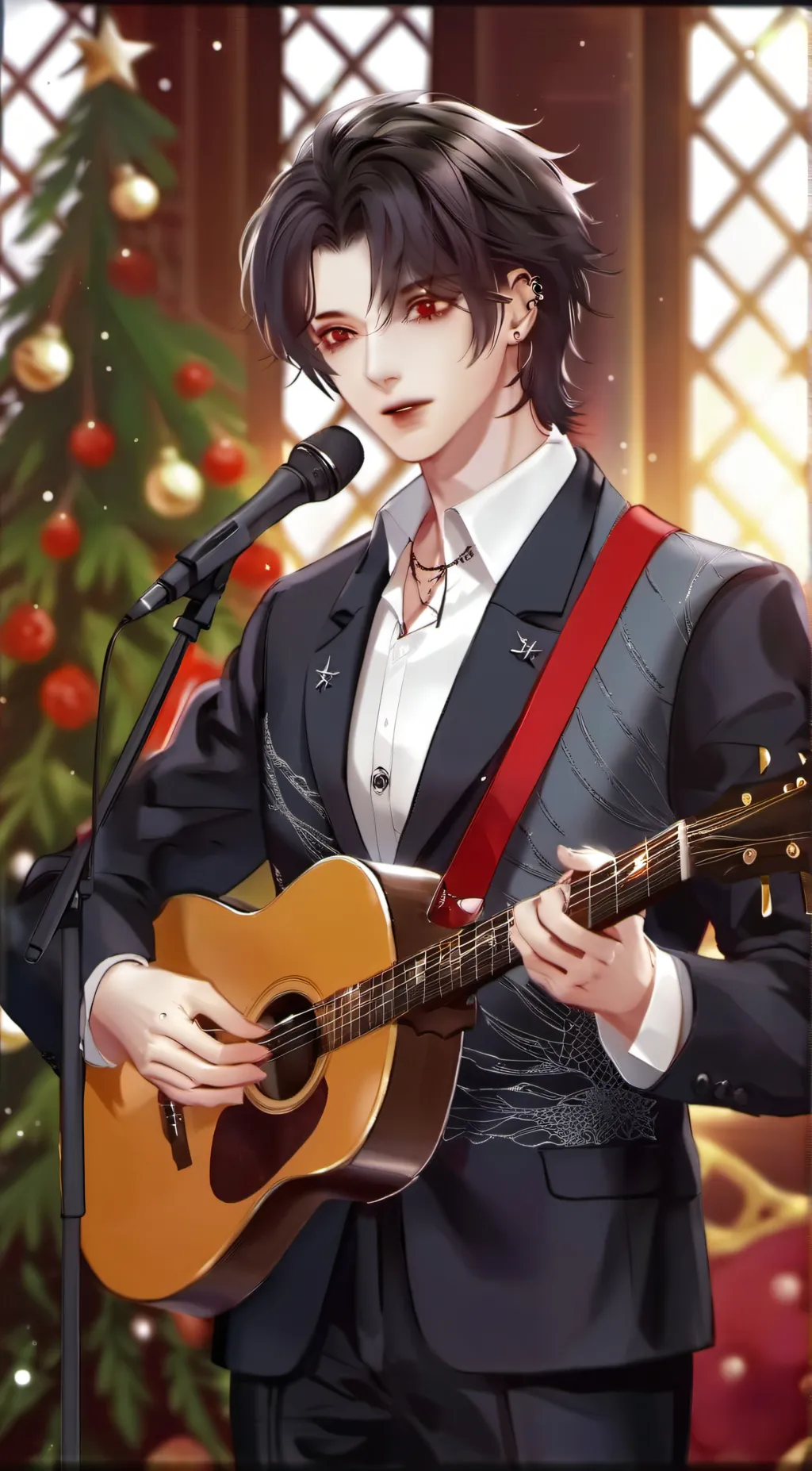 ai character: Raphael  background