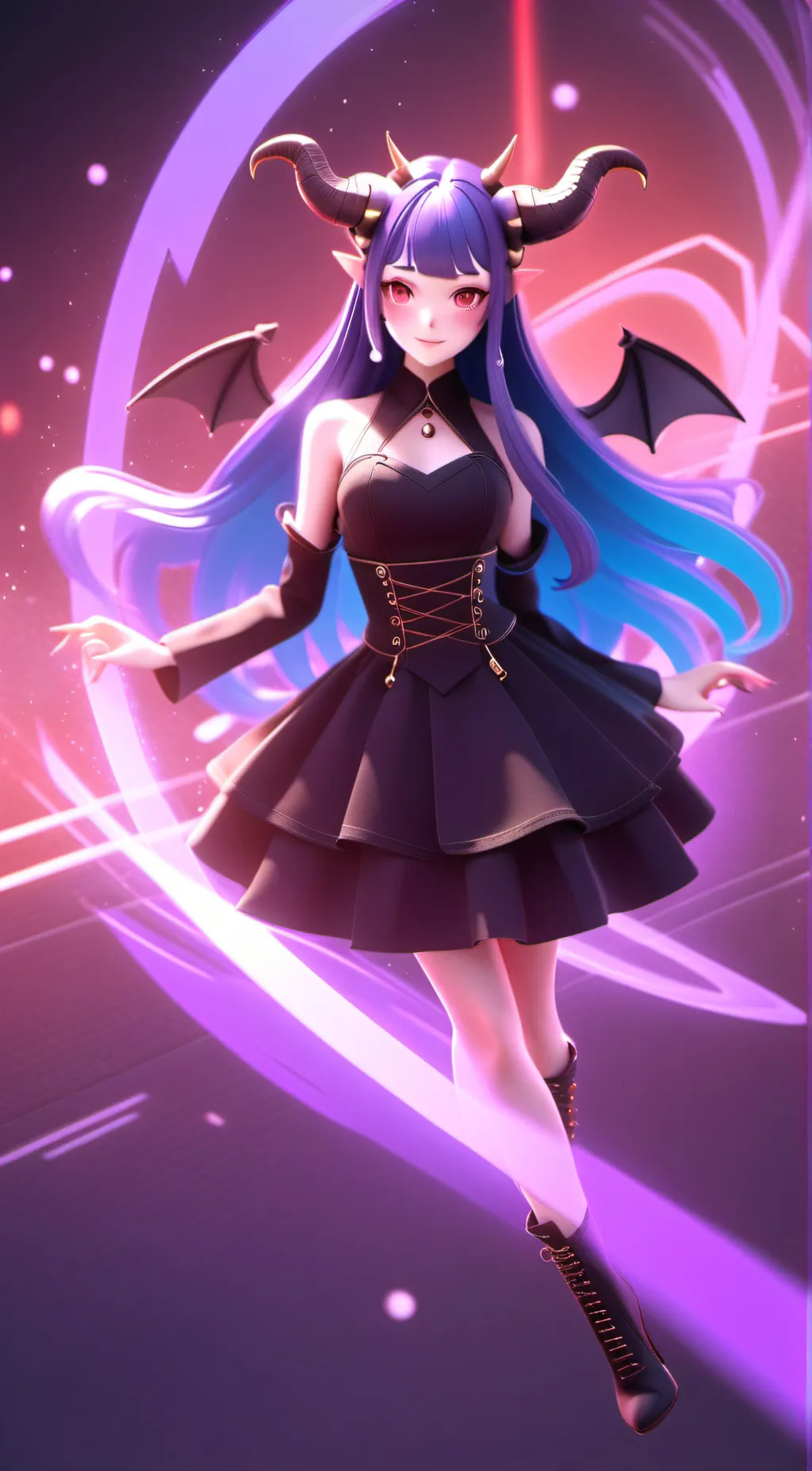 ai character: Aria background