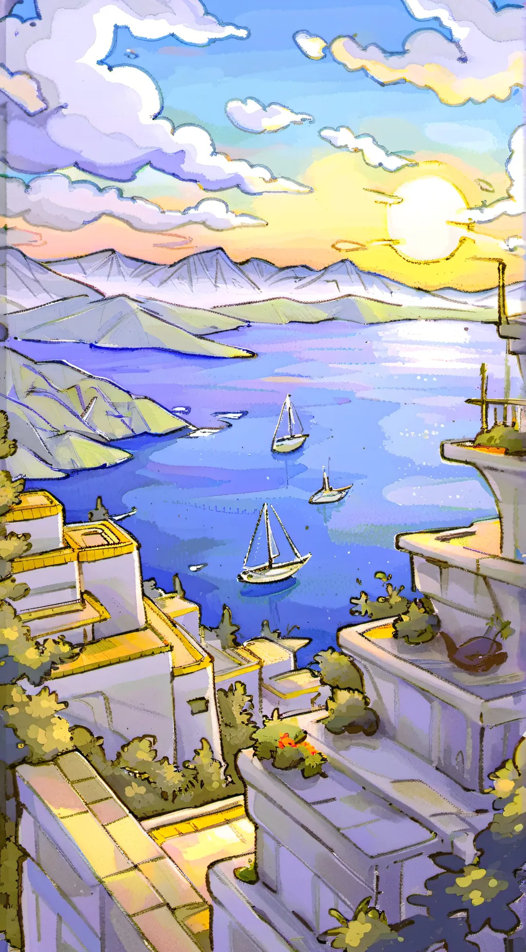 ai character: italy background