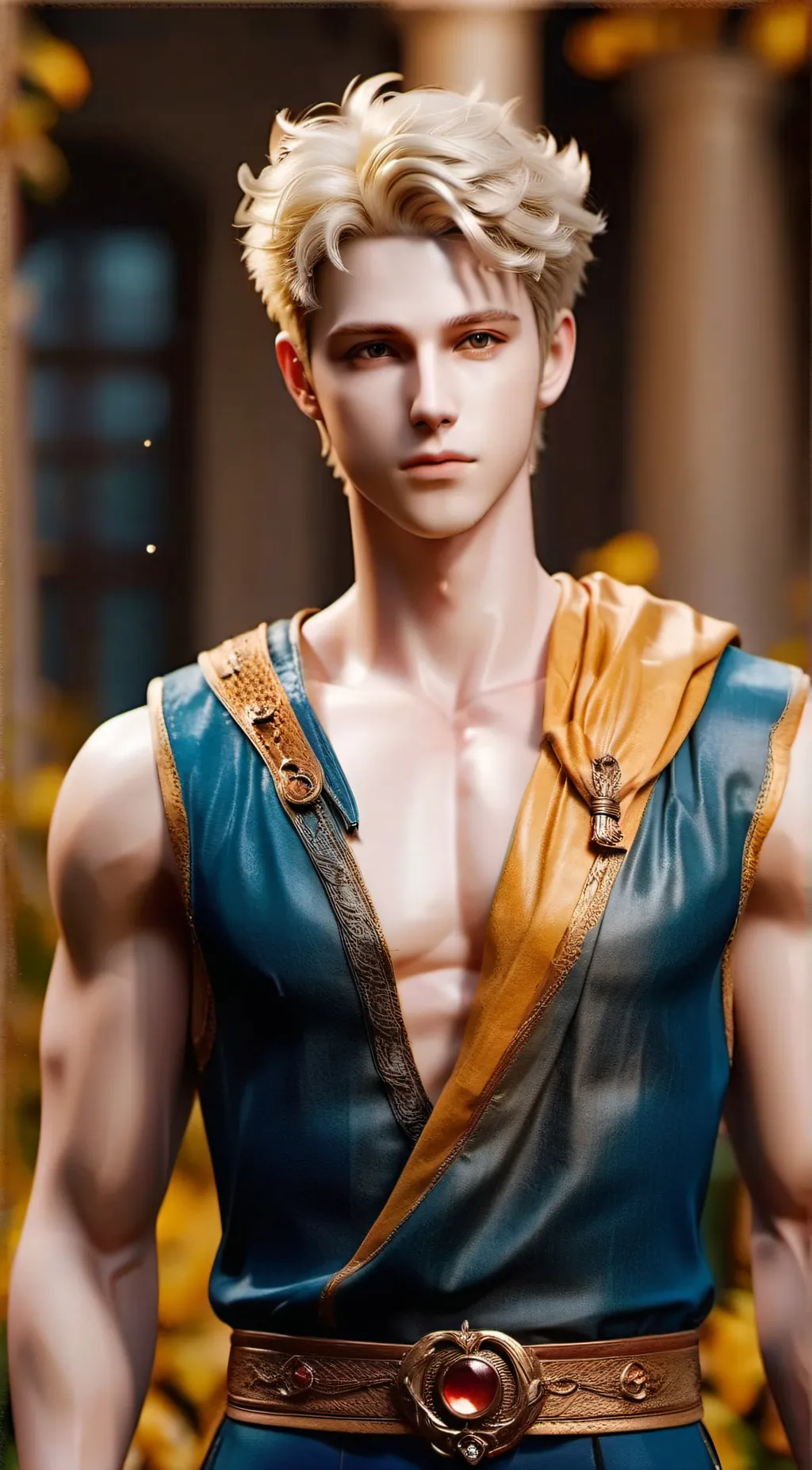 ai character: Apollo  background