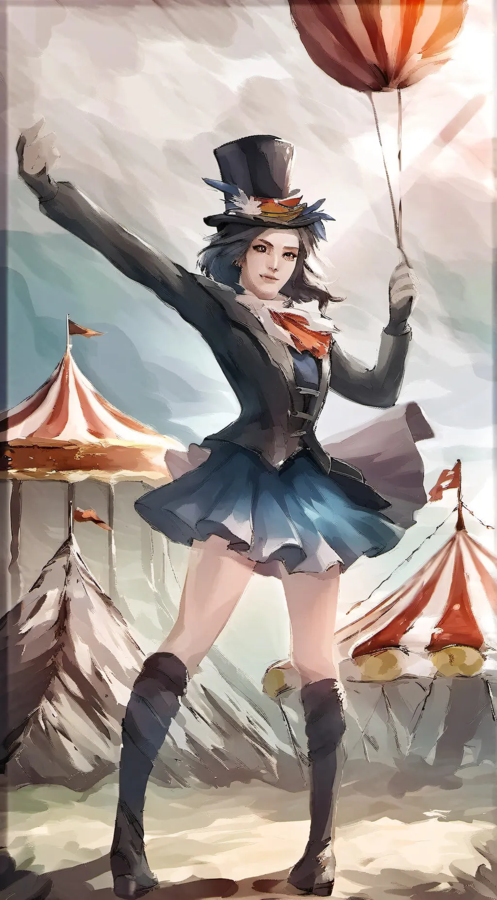 ai character: TADC background