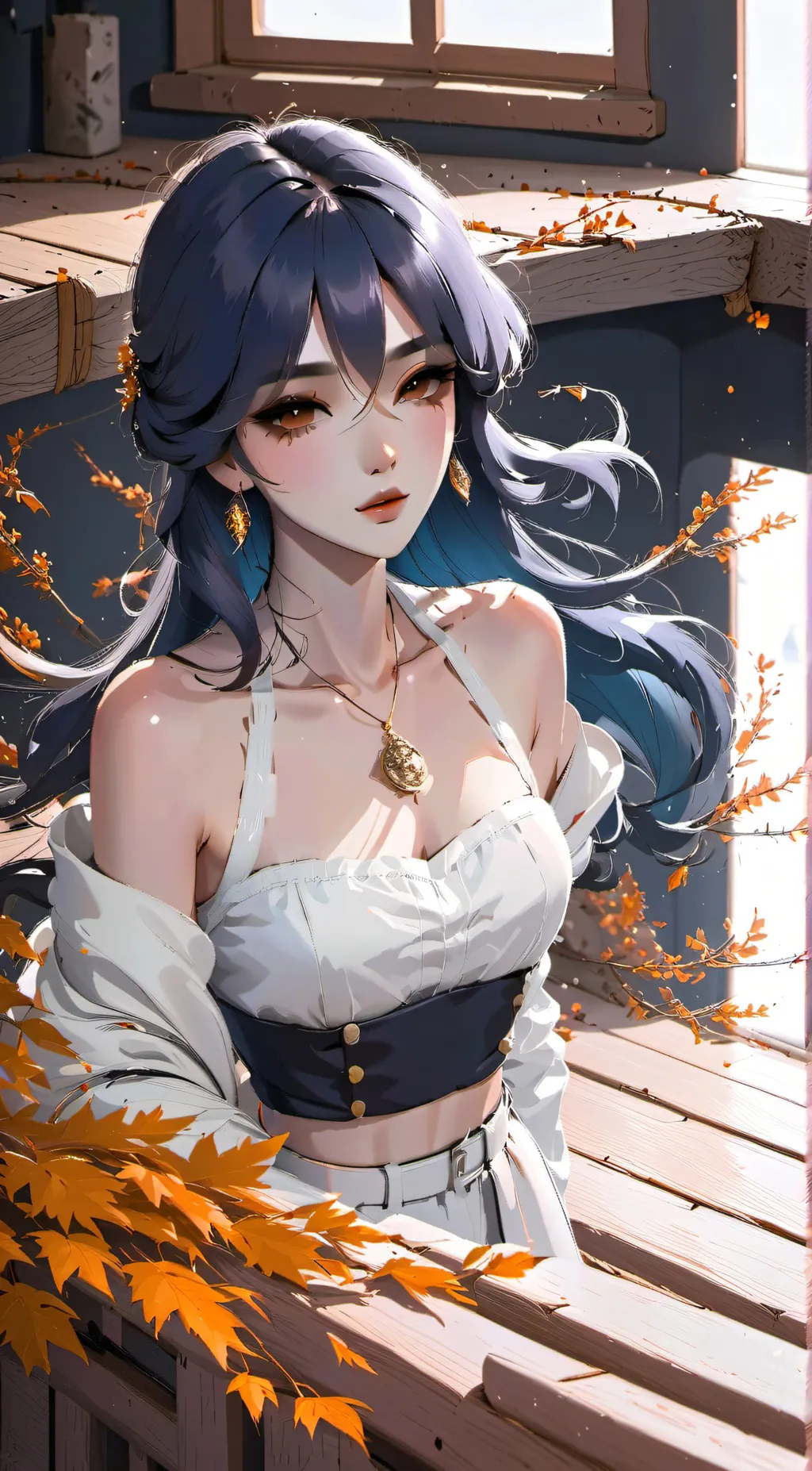 ai character: Midnight background