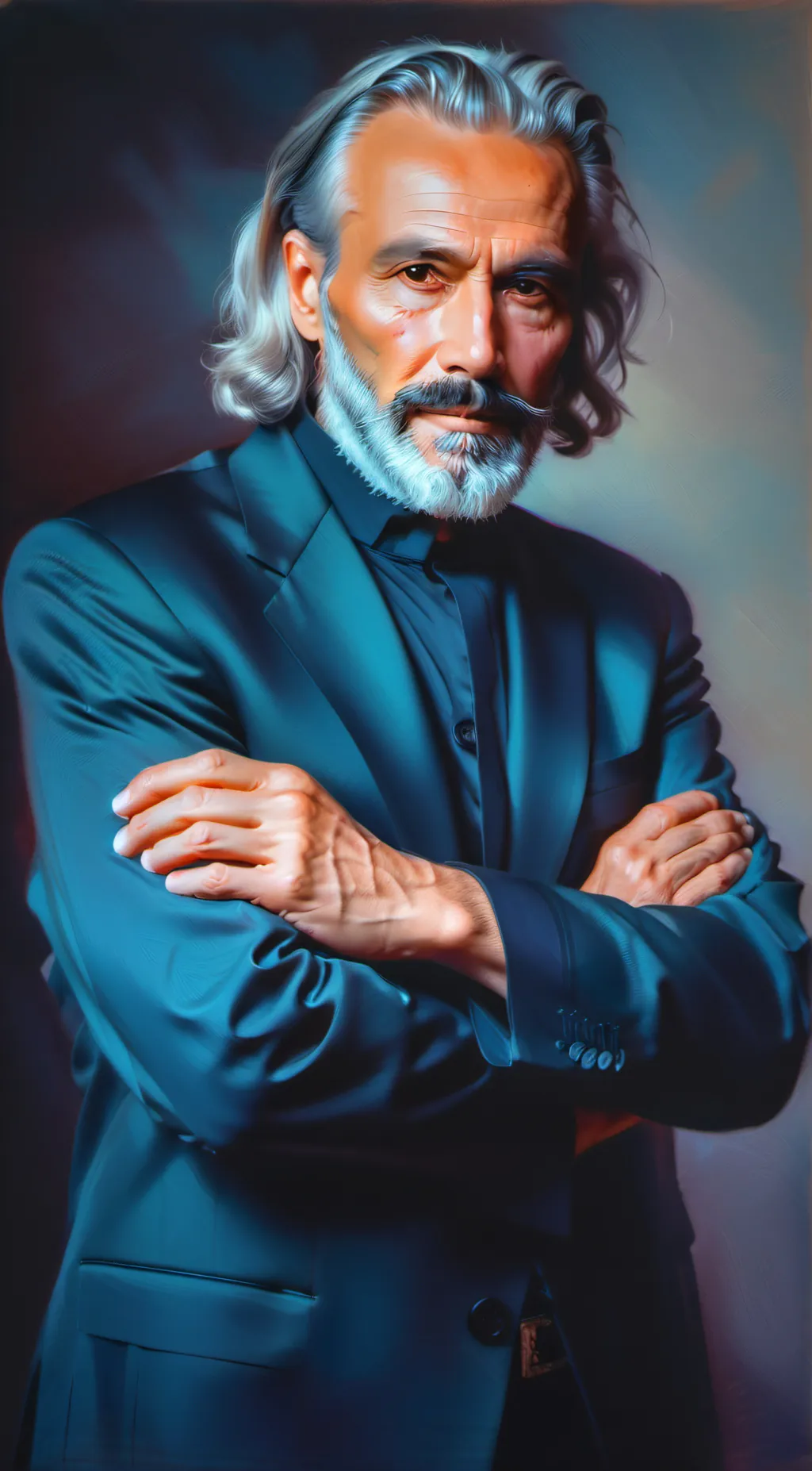 ai character: John  background