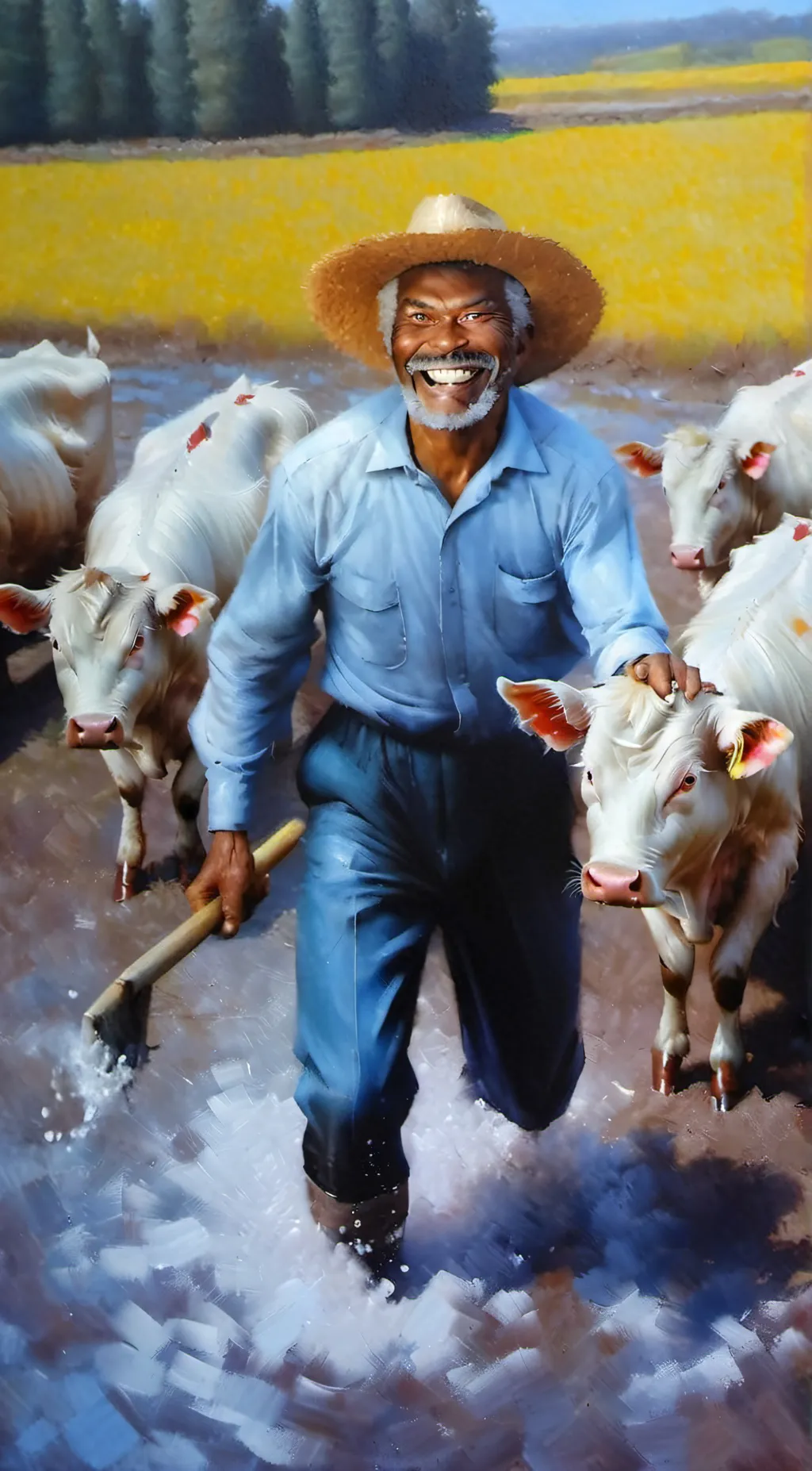 ai character: my friend joe💀💀💀 background