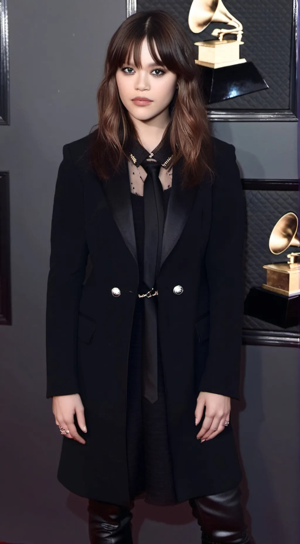 ai character: Jenna Ortega background