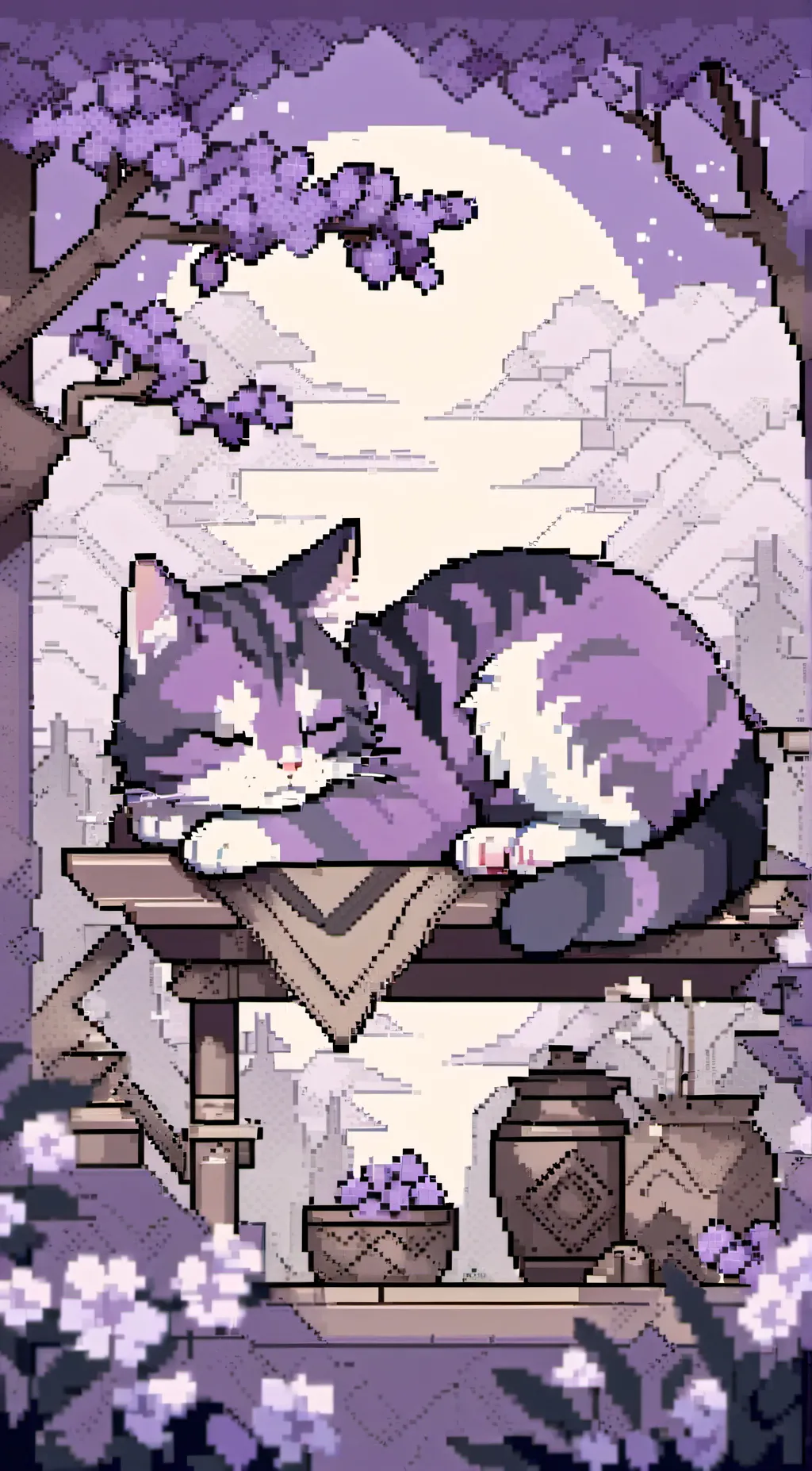 ai character: Amethyst background