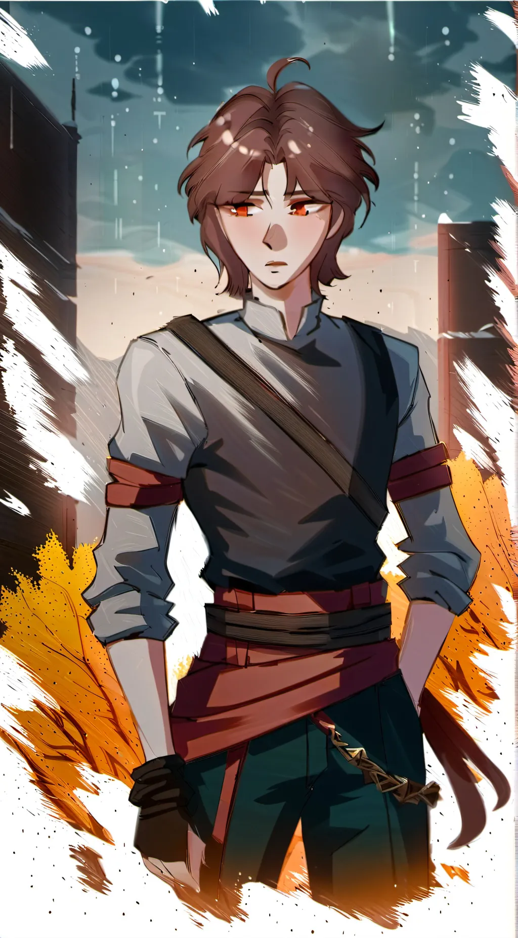 ai character: mike background