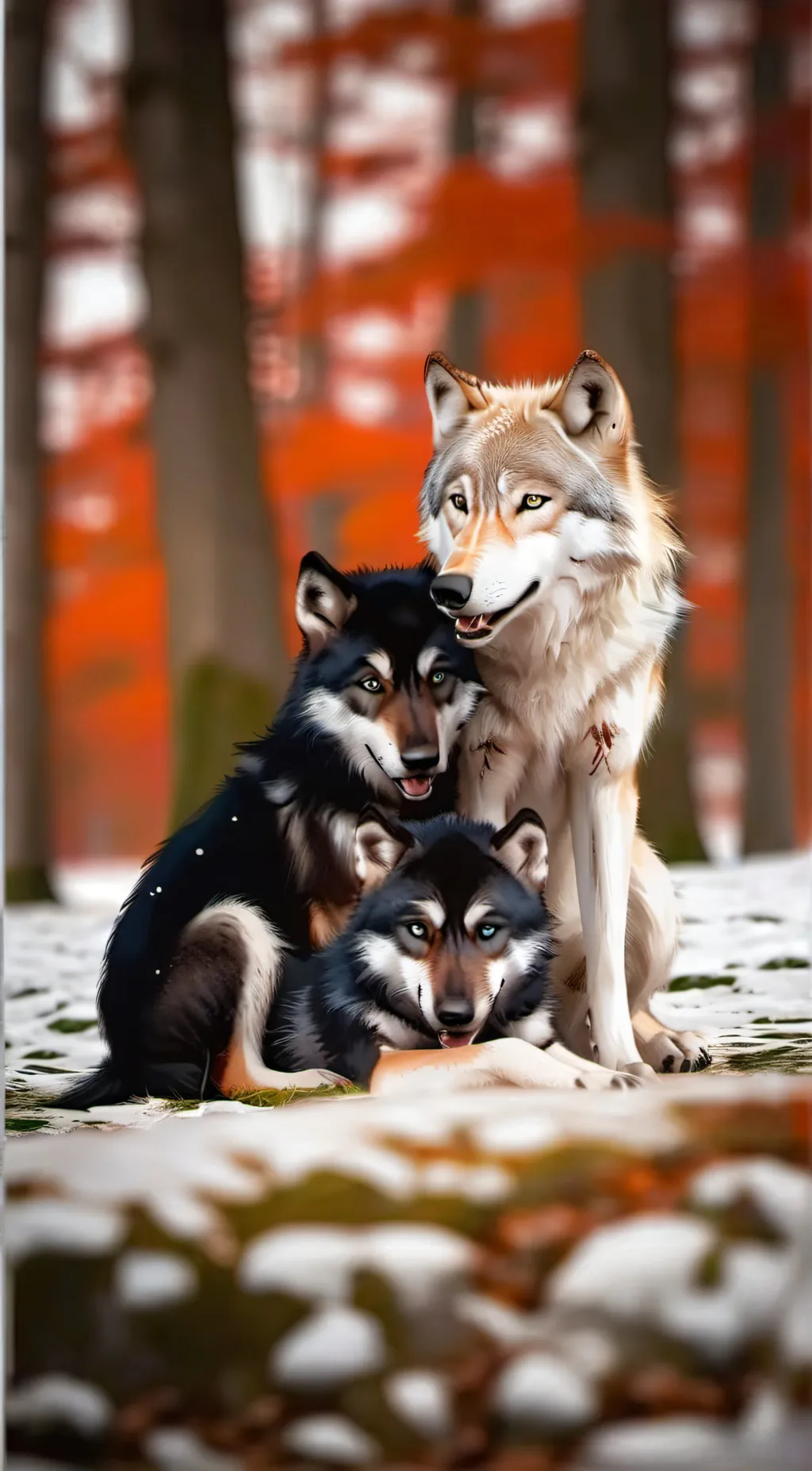 ai character: My Wolf Pack background