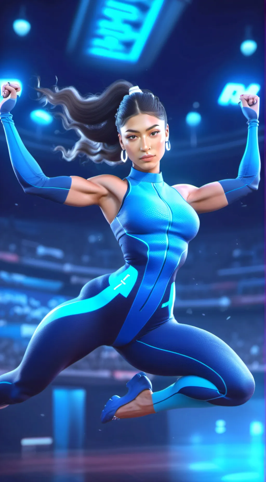 ai character: Juliana  background