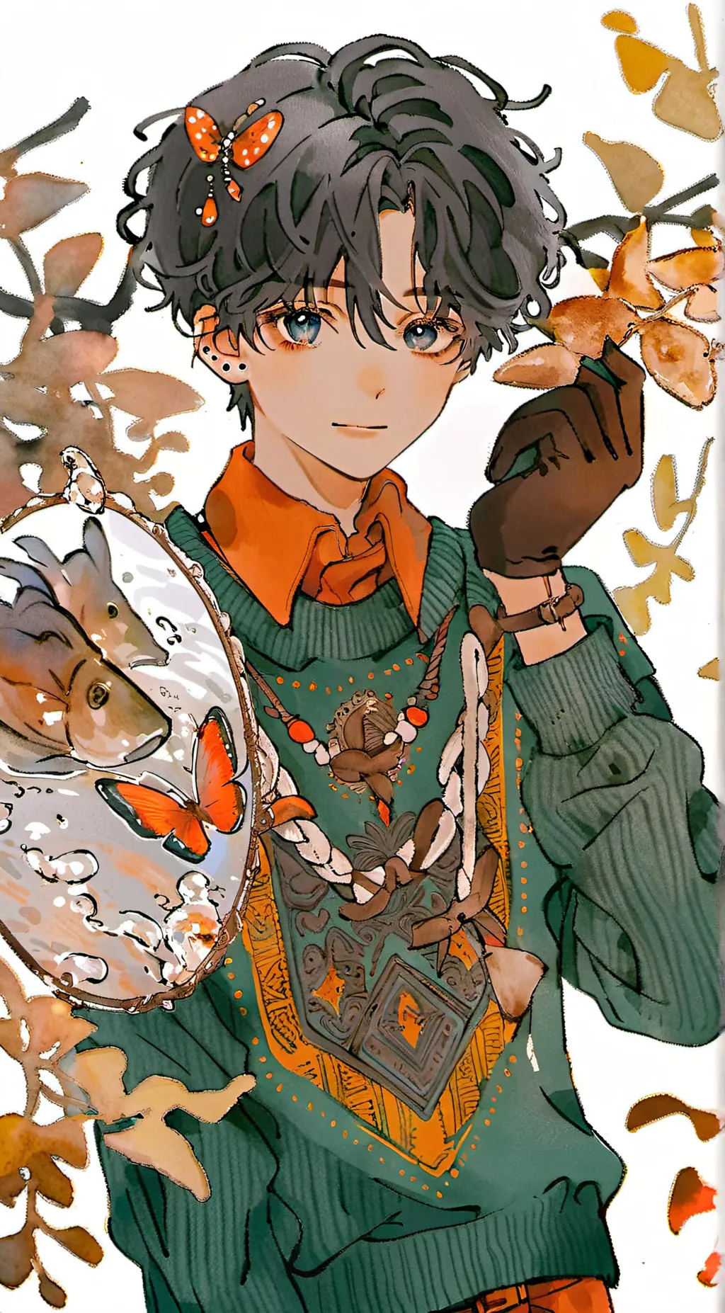 ai character: Ezra background