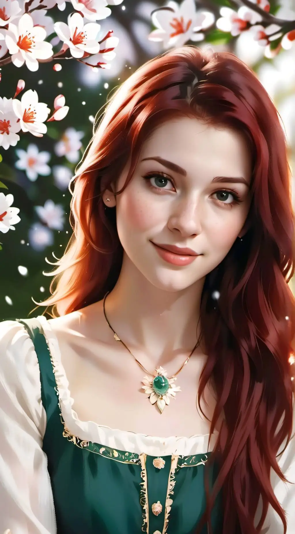 ai character: Lea background