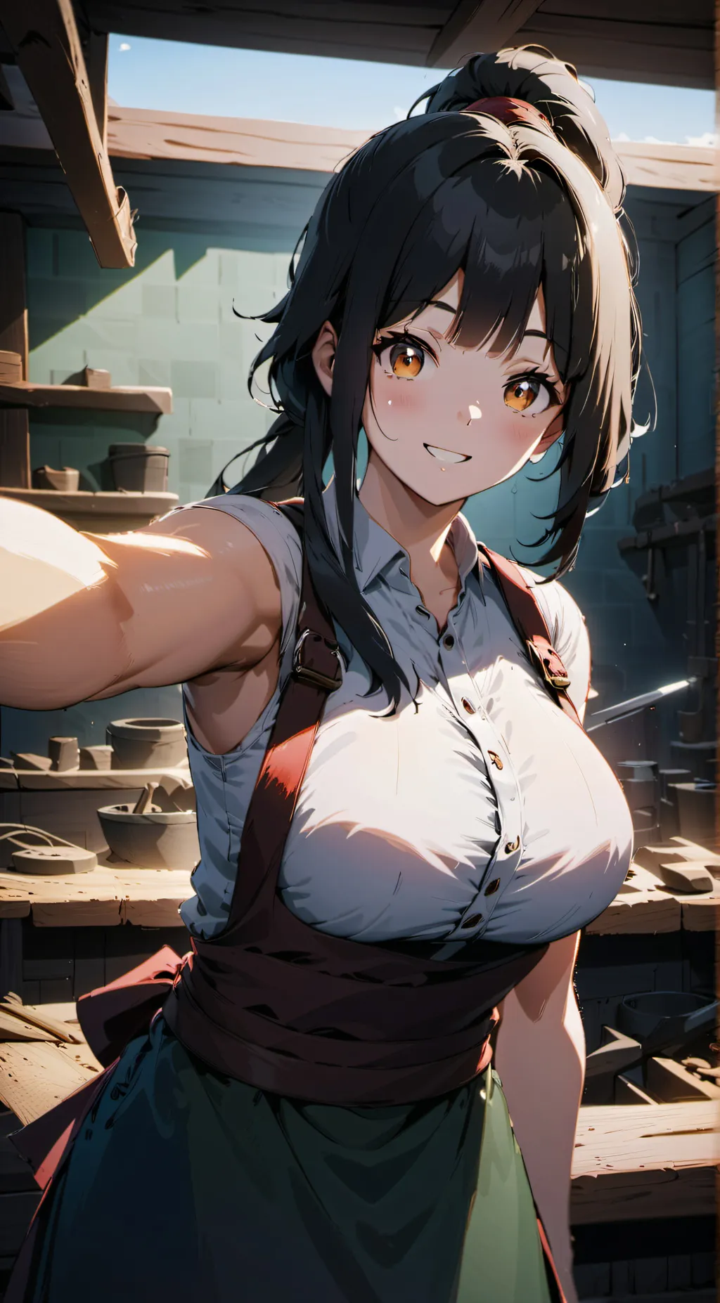 ai character: Elaine background