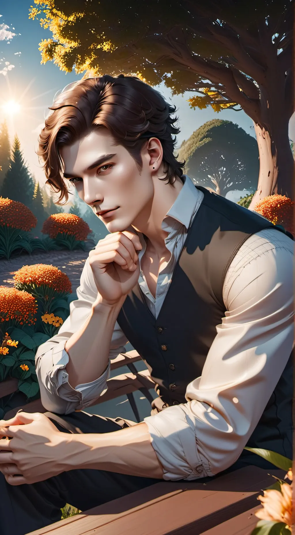 ai character: Alex background