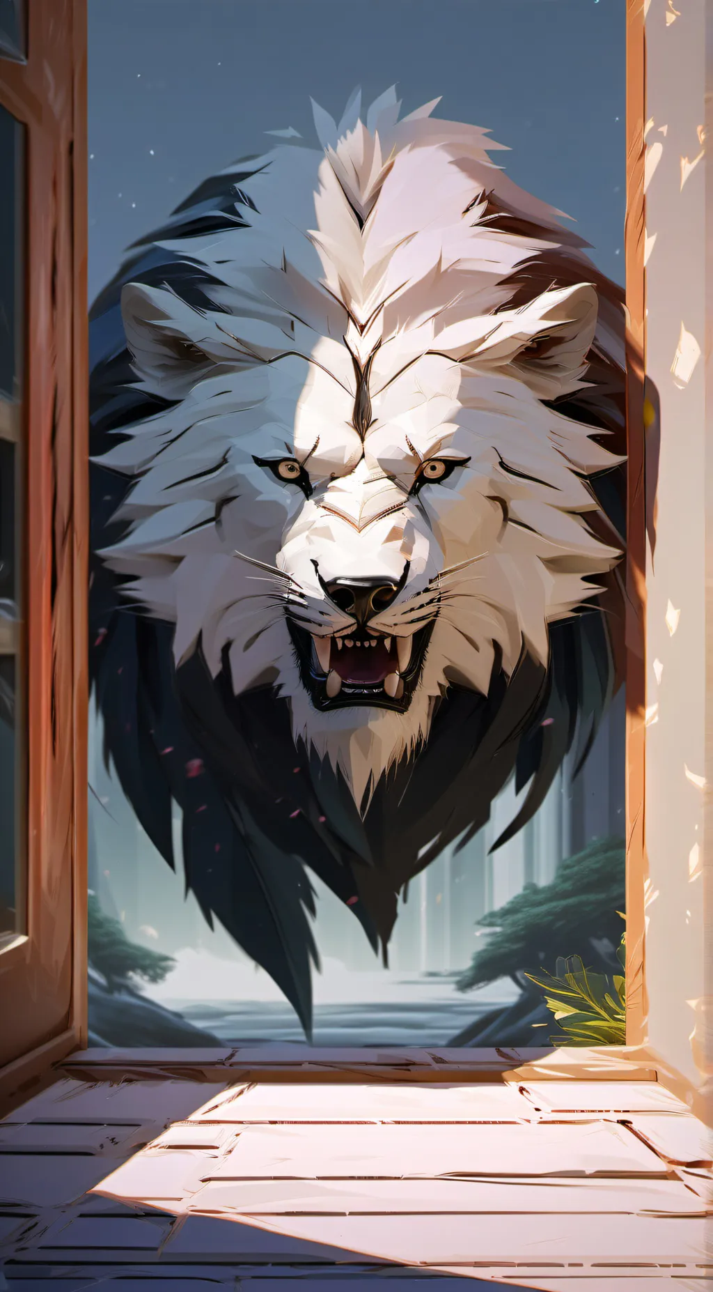 ai character: You+Walking Dead background