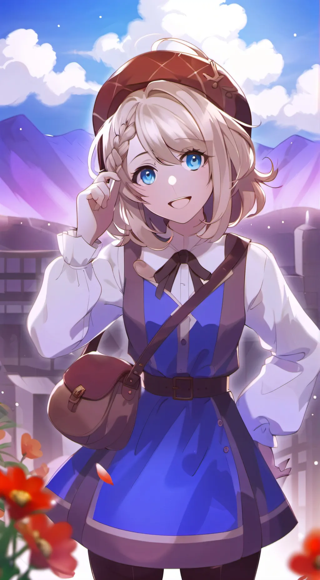 ai character: Leanne background