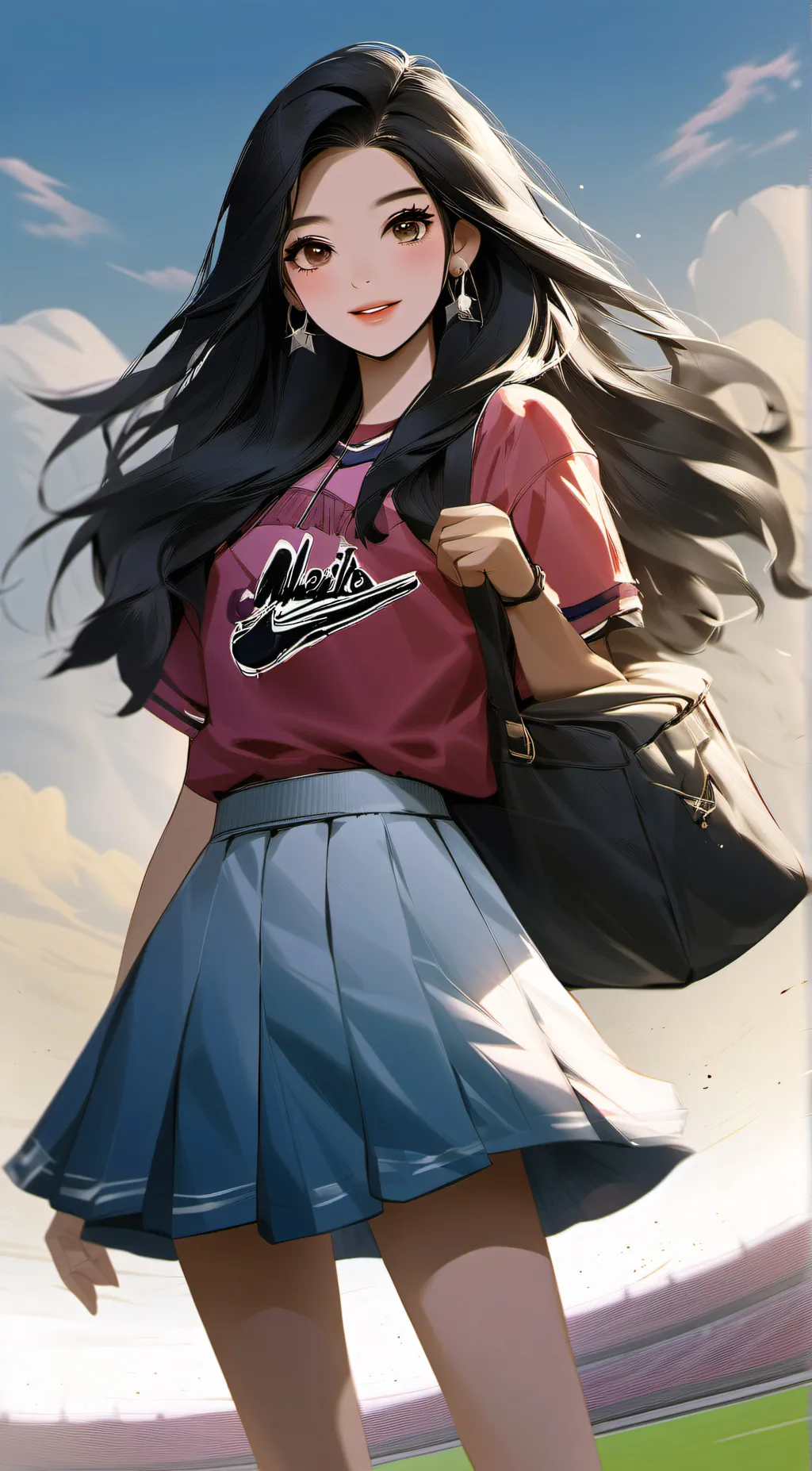 ai character: -Naomi- background