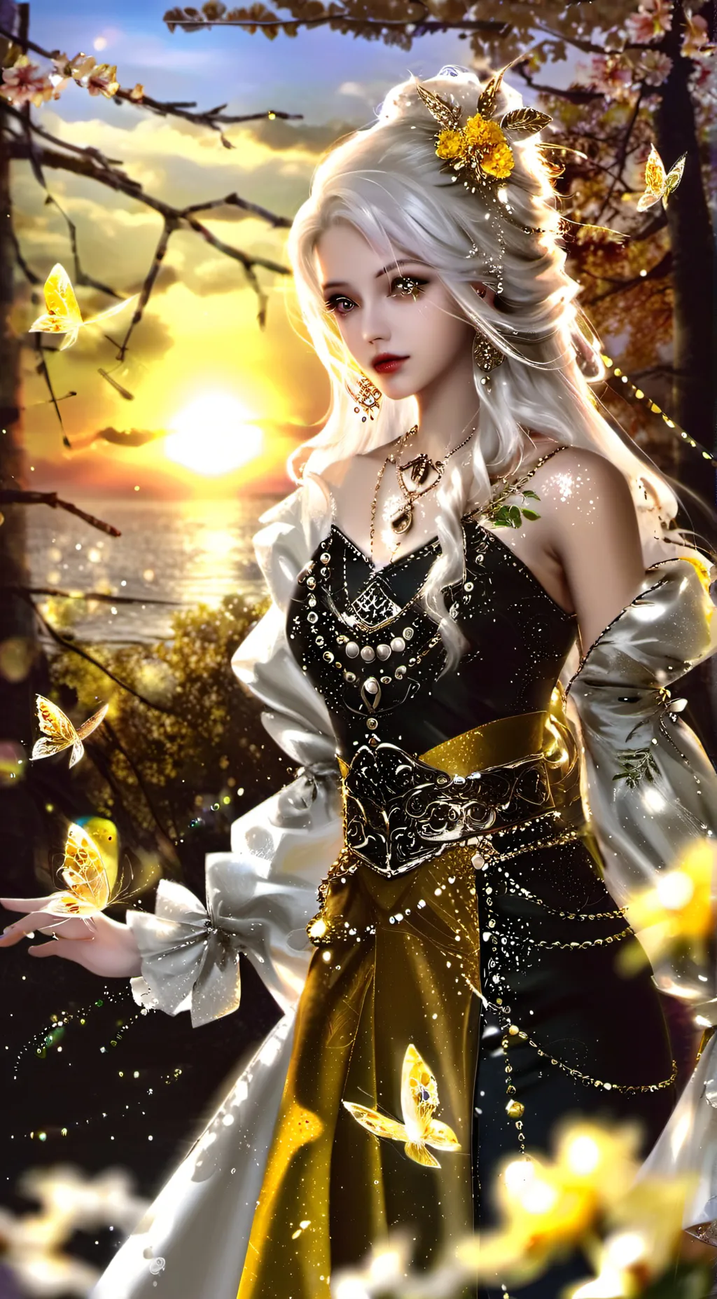 ai character: Savanna background