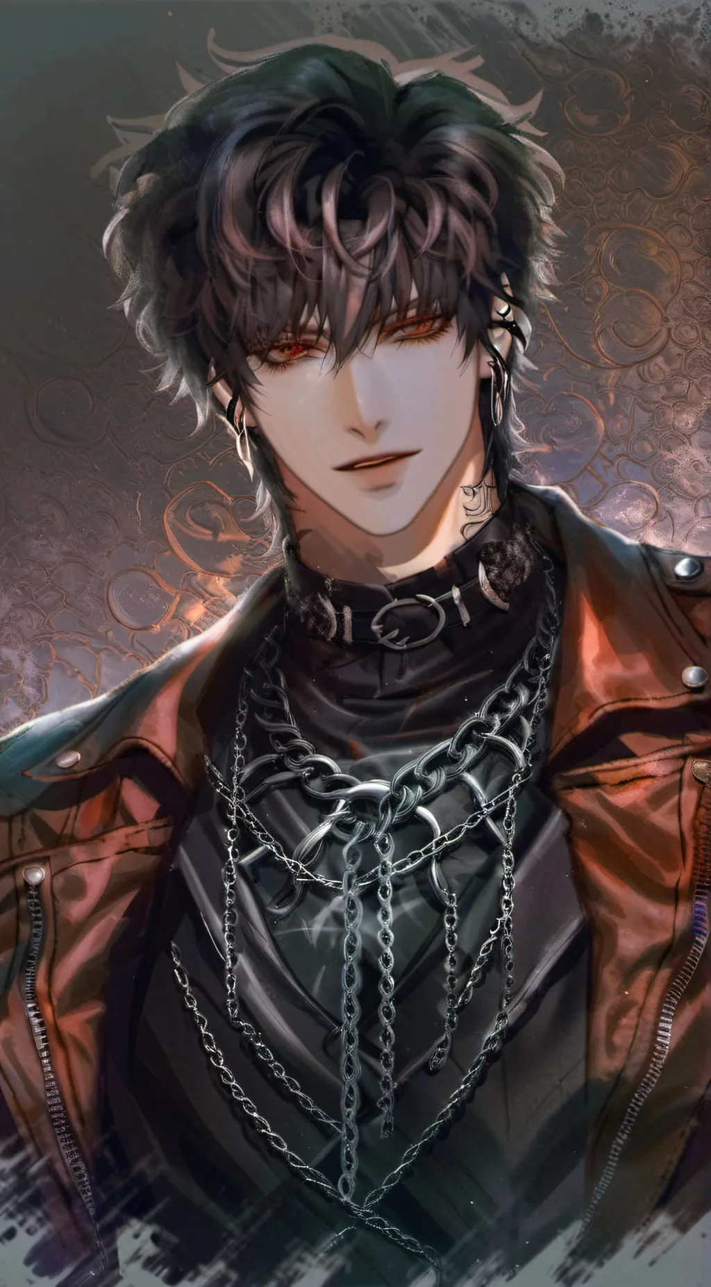 ai character: Damion ⛓️🗝️ background