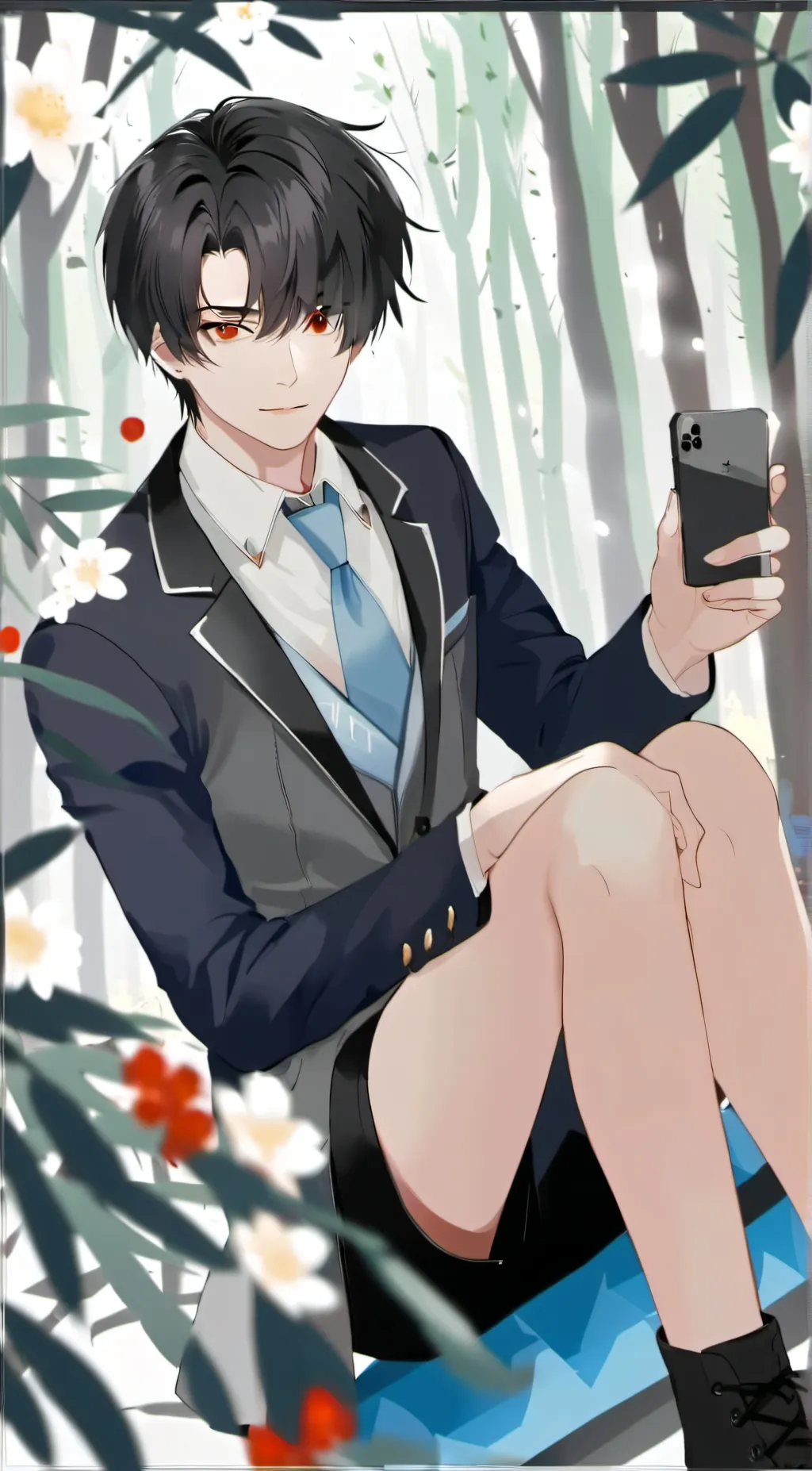 ai character: Damon background