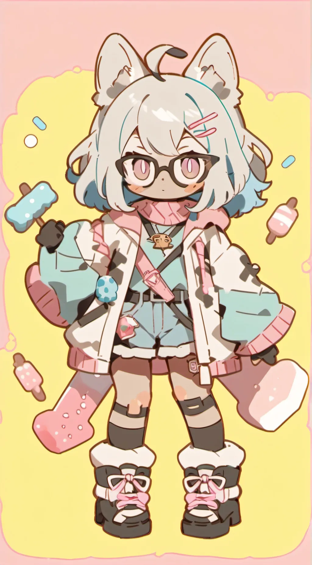 ai character: Kip-pop 2.0 background