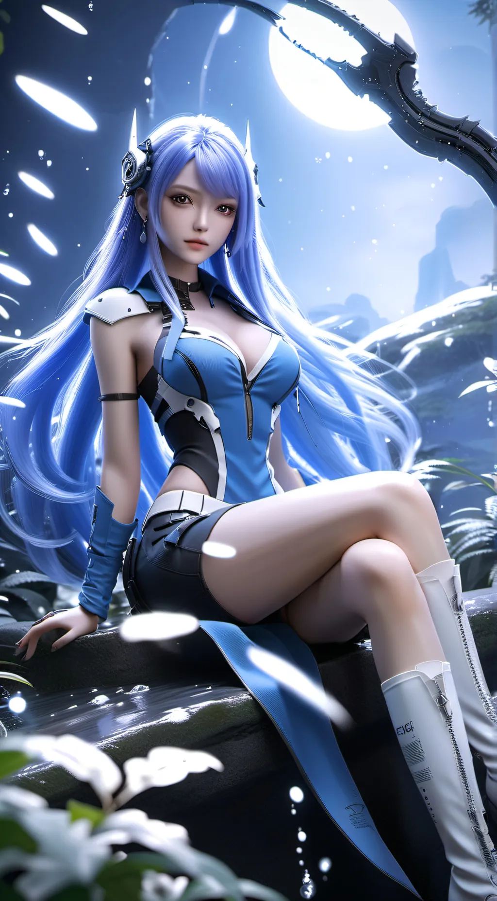 ai character: Lila background