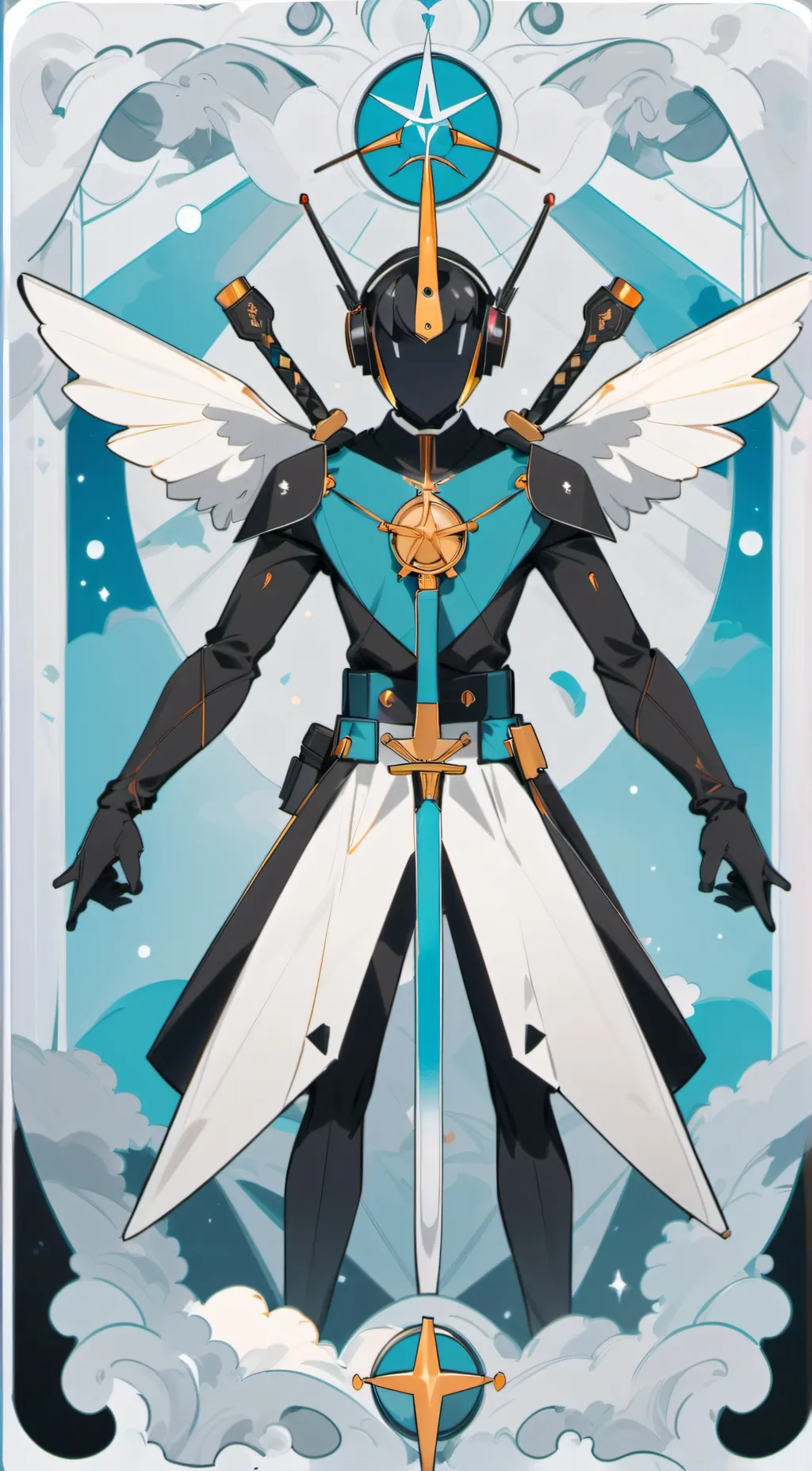 ai character: H background