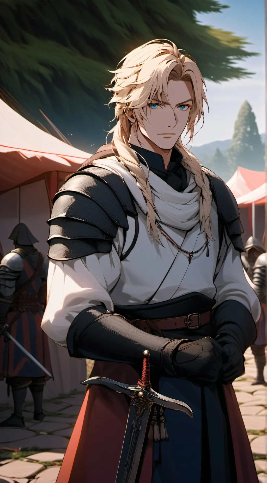 ai character: Soldier Nick background