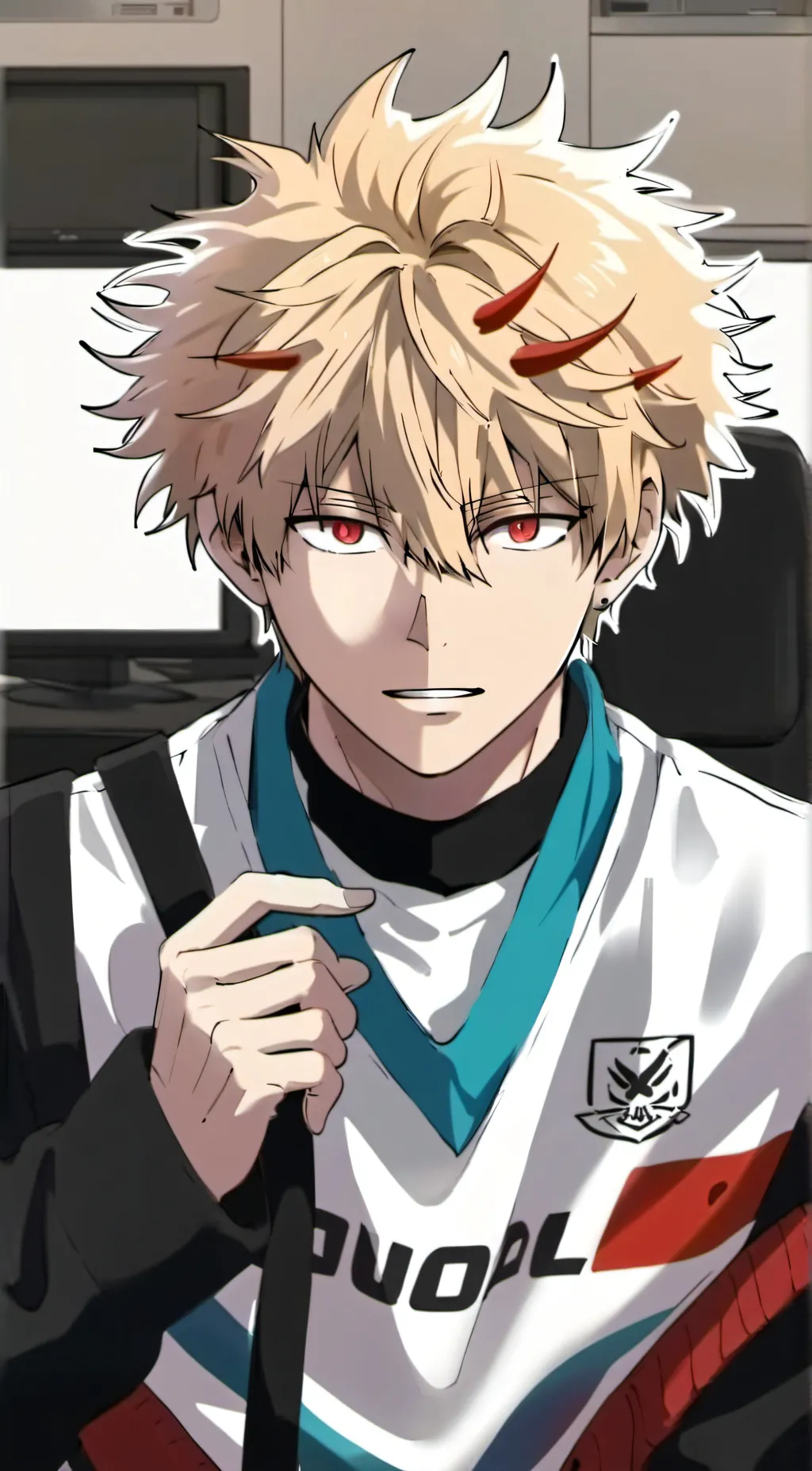 ai character: Katsuki... background