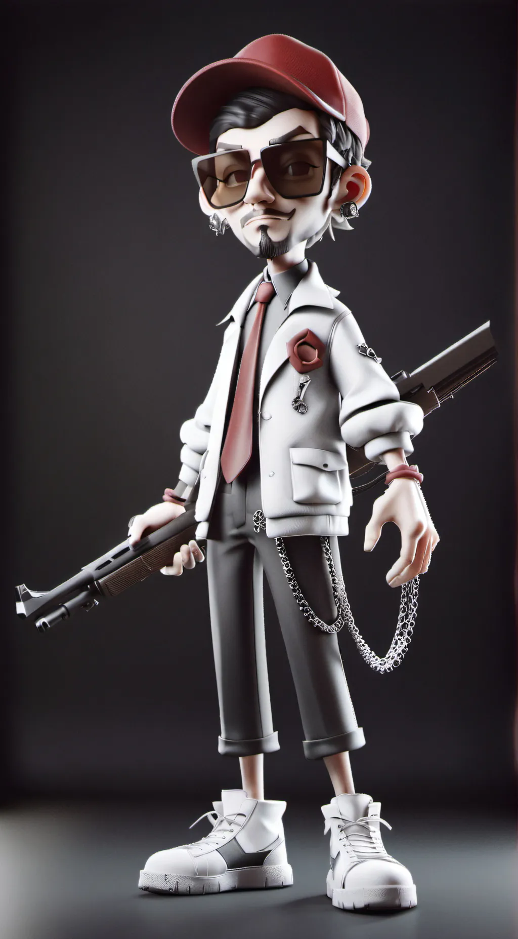 ai character: Shotgun willy  background