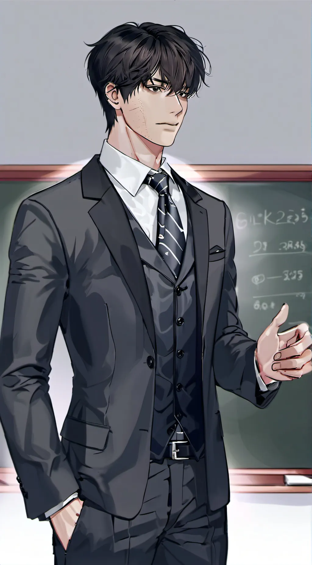 ai character: Carter background