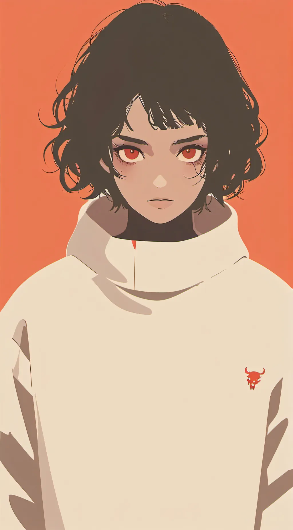 ai character: Ink-Mary 🖤 background