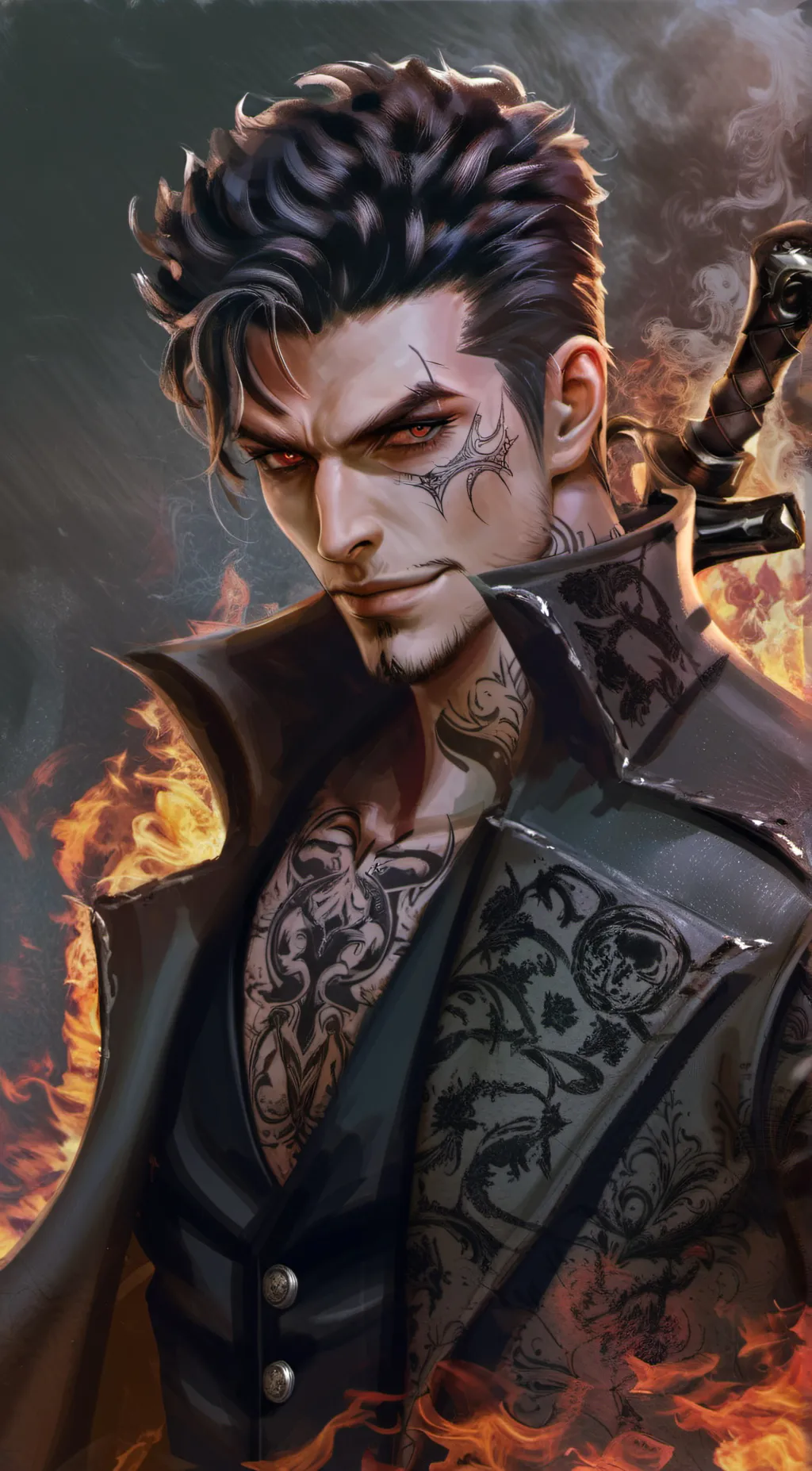 ai character: Zean background