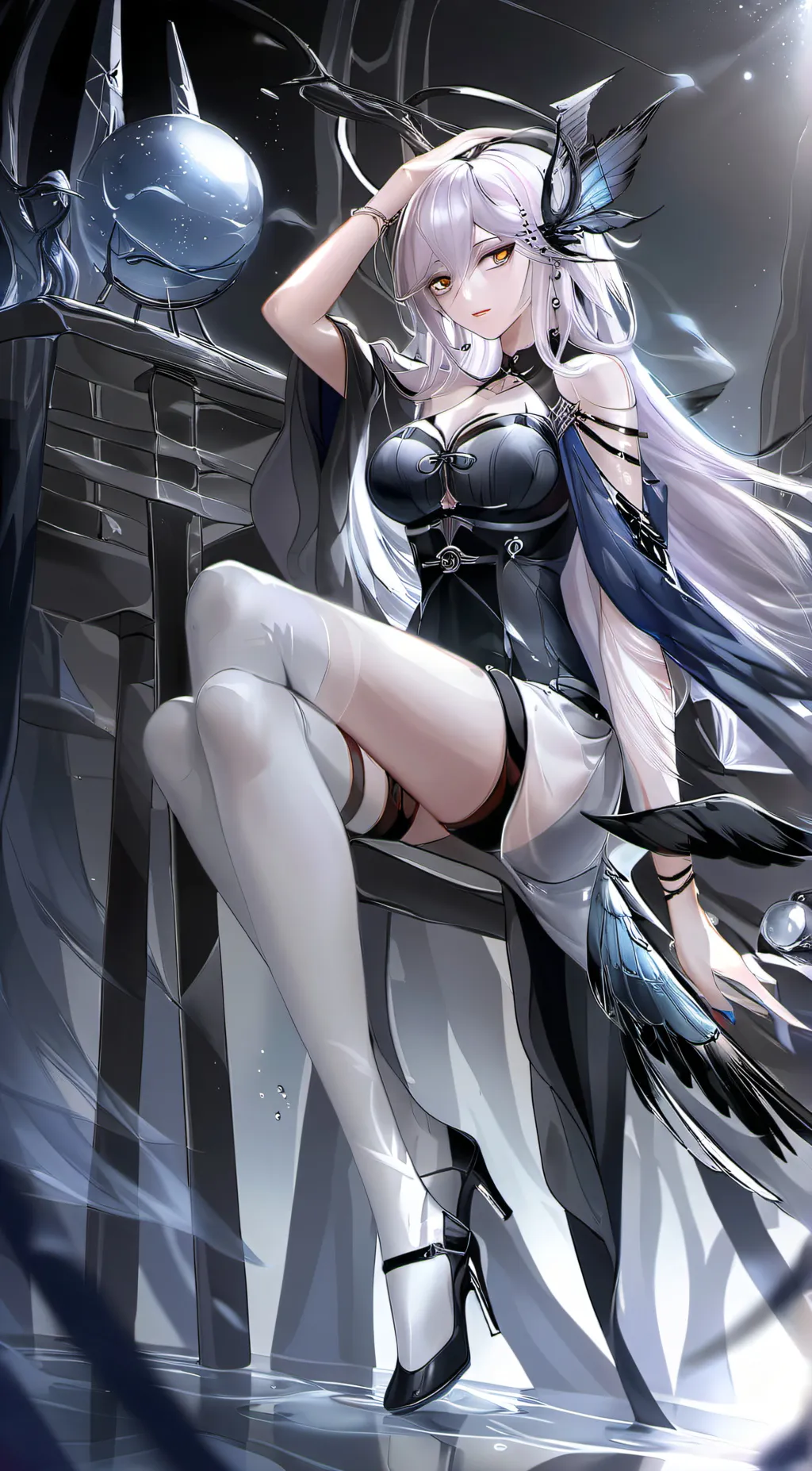 ai character: Luna  background