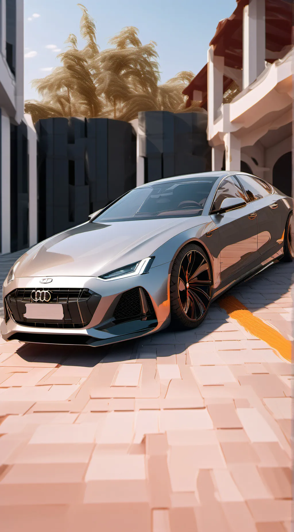 ai character: car background