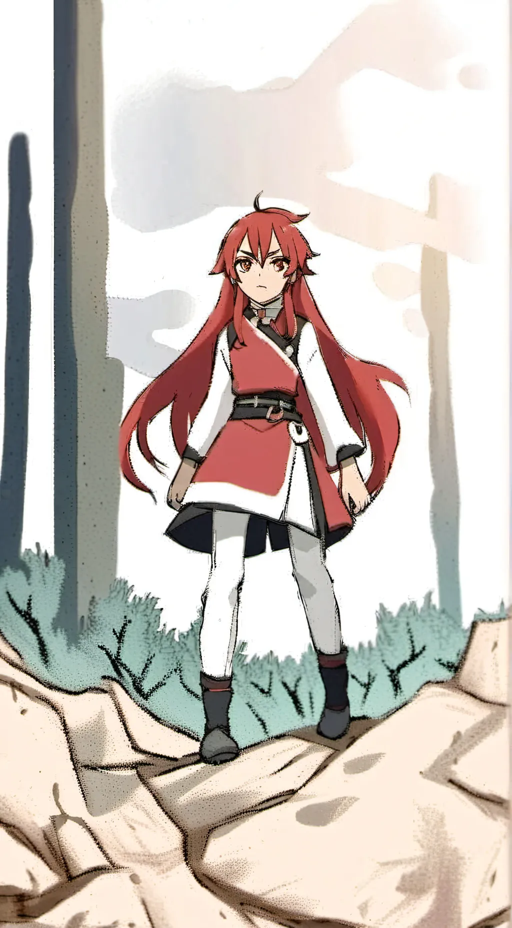 ai character: Radia background