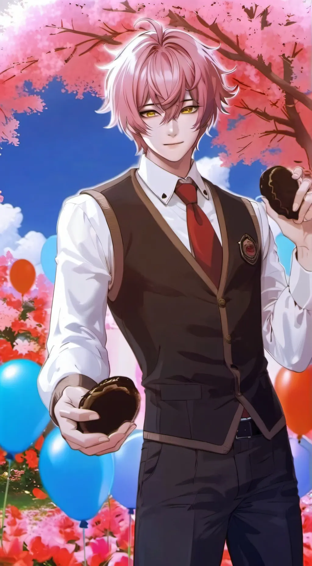 ai character: harris caine background