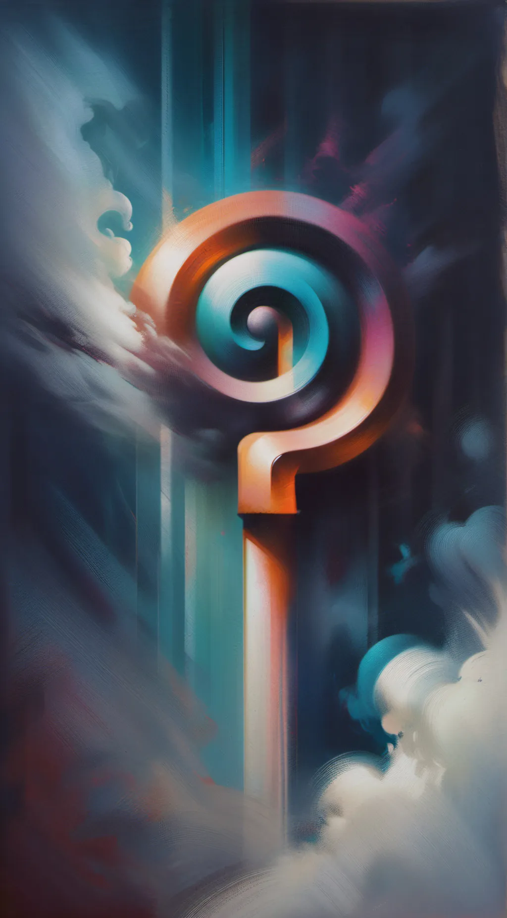 ai character: Knito Experience. background