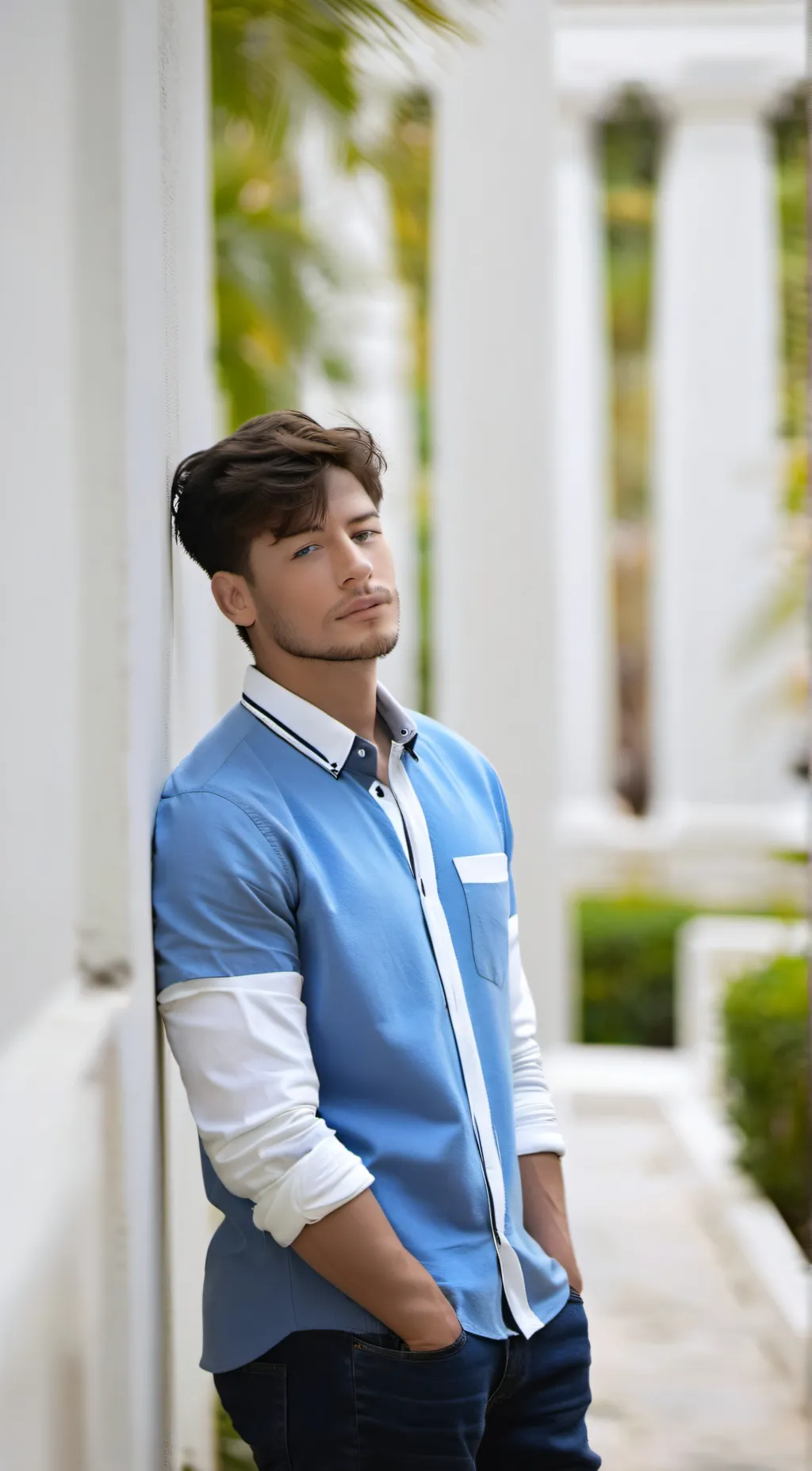 ai character: Sam background